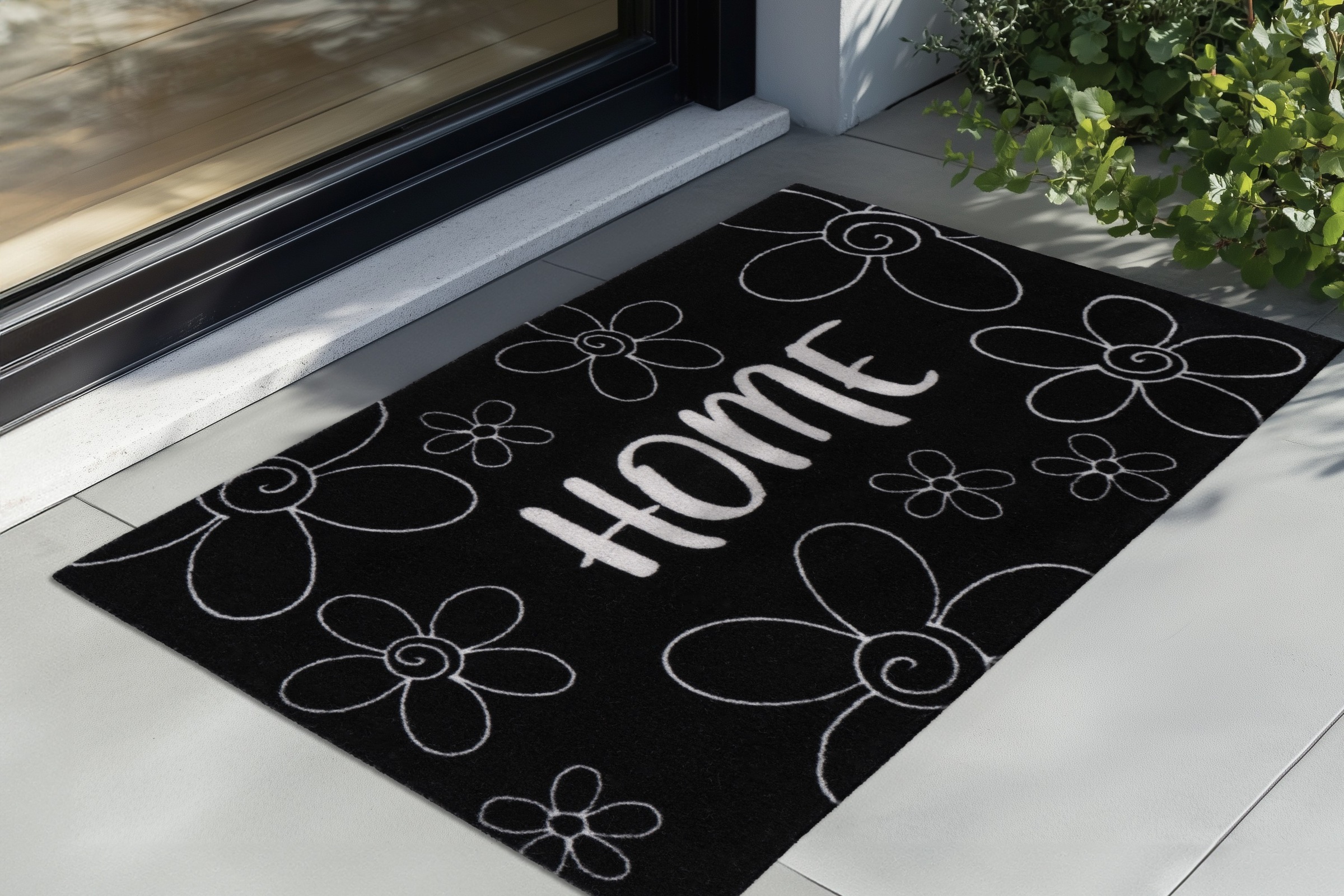 Kayoom Fußmatte "Cosy Entry 225" rechteckig 6 mm Höhe Türmatte, Schmutzfang günstig online kaufen