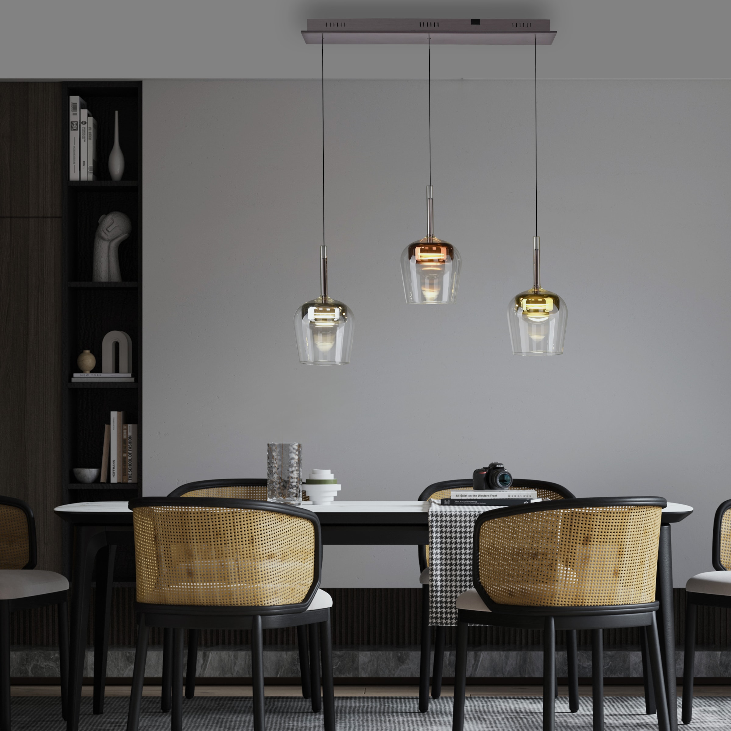 Neuhaus Q SMART HOME LIGHTS LED Pendelleuchte »Q-KON« LED-Board 1 Stk. warmweiß - kaltweiß