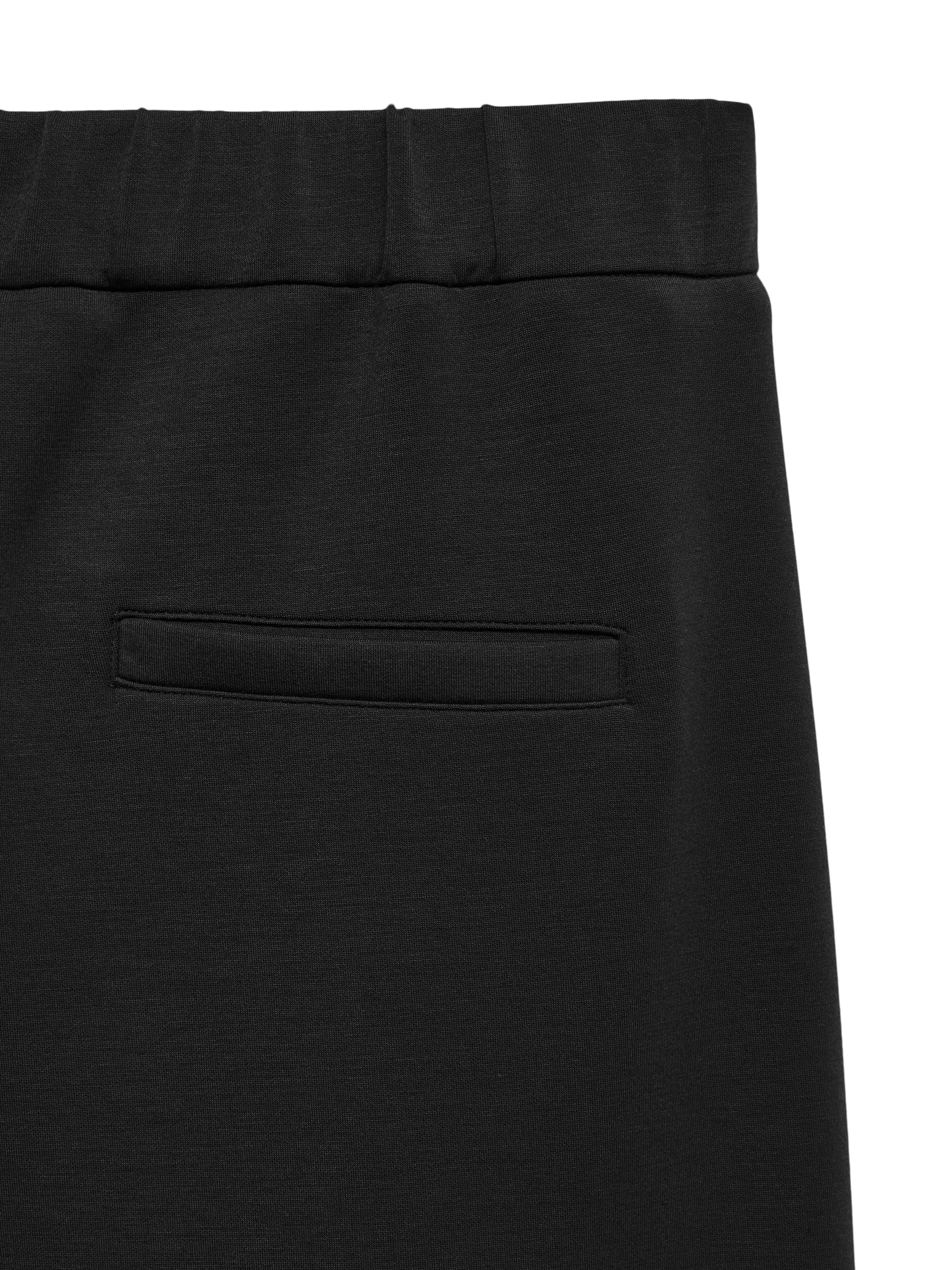 Vero Moda Anzughose »VMBELLIS MW WIDE PANT NOOS«  Materialmix, wide fit