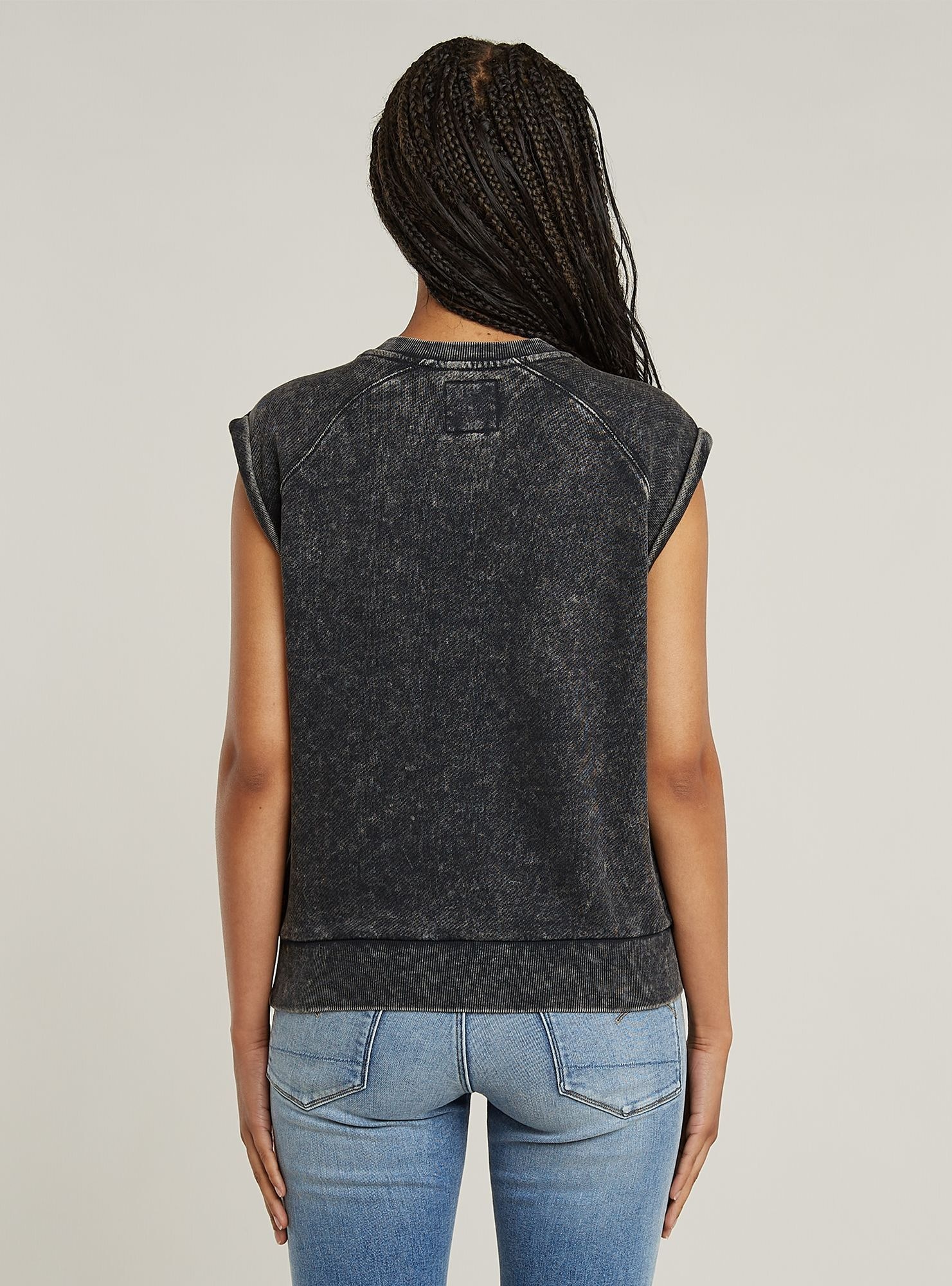 G-STAR Longpullover "Washed Sweatshirt" günstig online kaufen