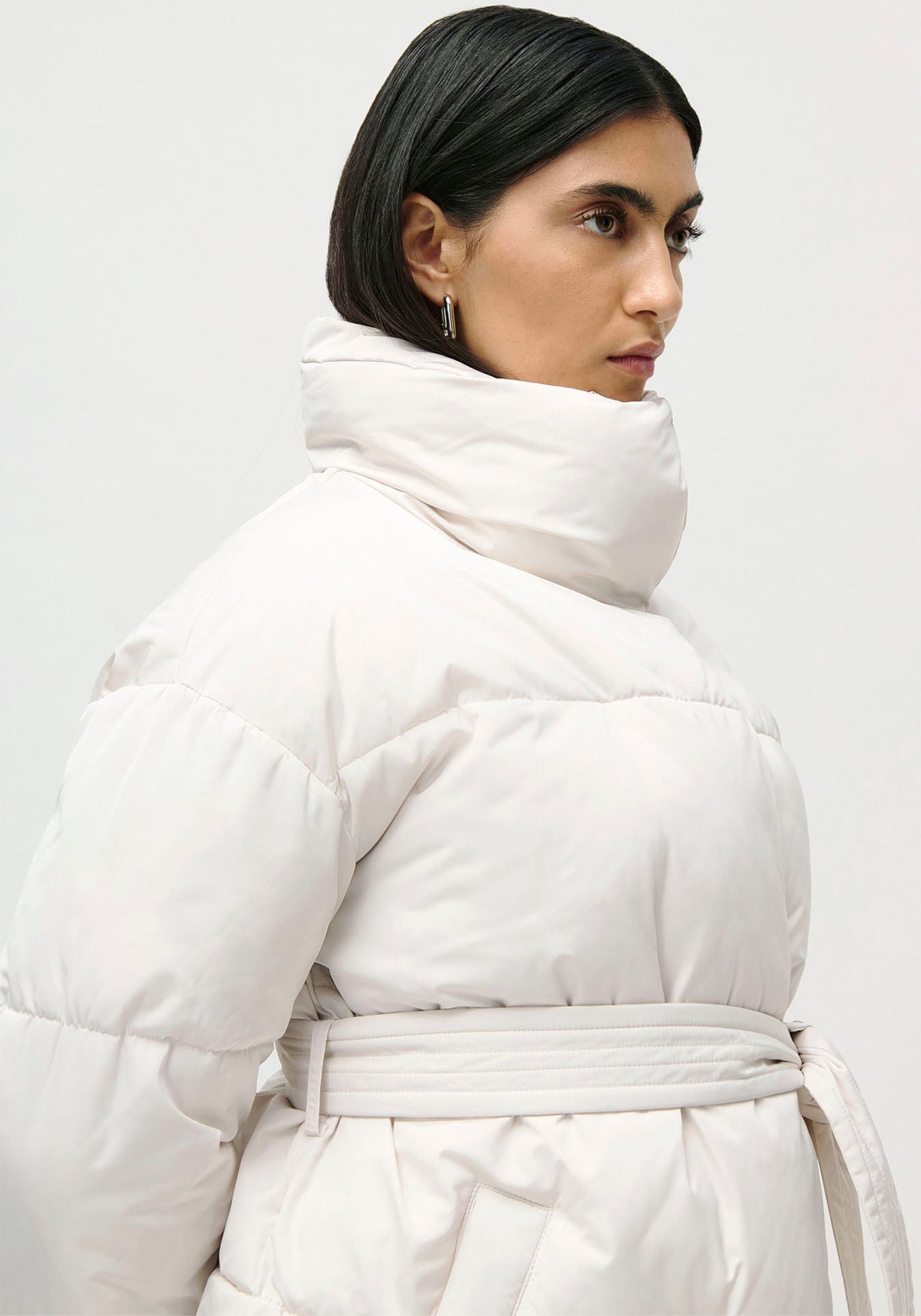 LeGer Steppjacke »Margitta, LeGer by Lena Gercke«, ohne Kapuze, Regular fit mit Rundhalsausschnitt