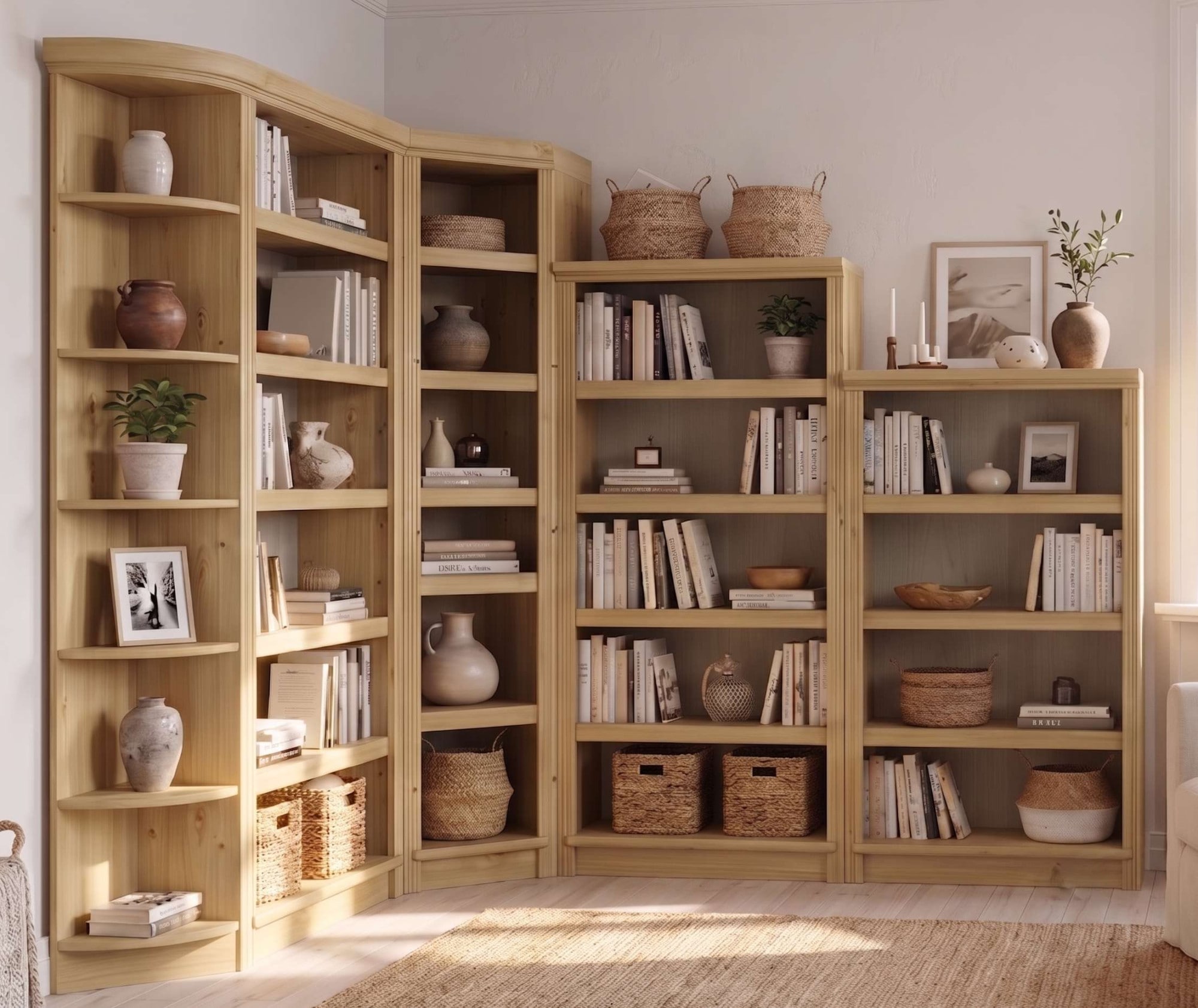 OTTO home Bücherregal »Soeren« aus massiver Kiefer, Tiefe 29 cm, FSC®-zertifiziert