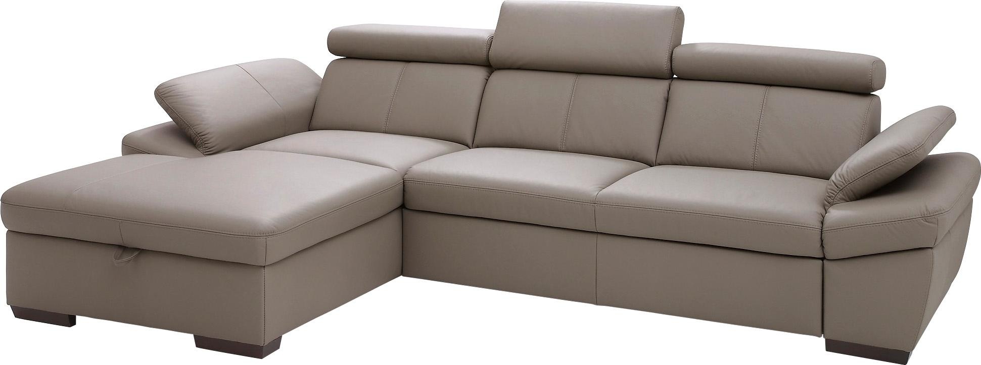 exxpo - sofa fashion Ecksofa "Salerno, Funktionssofa, Breite 280cm, hoher S günstig online kaufen
