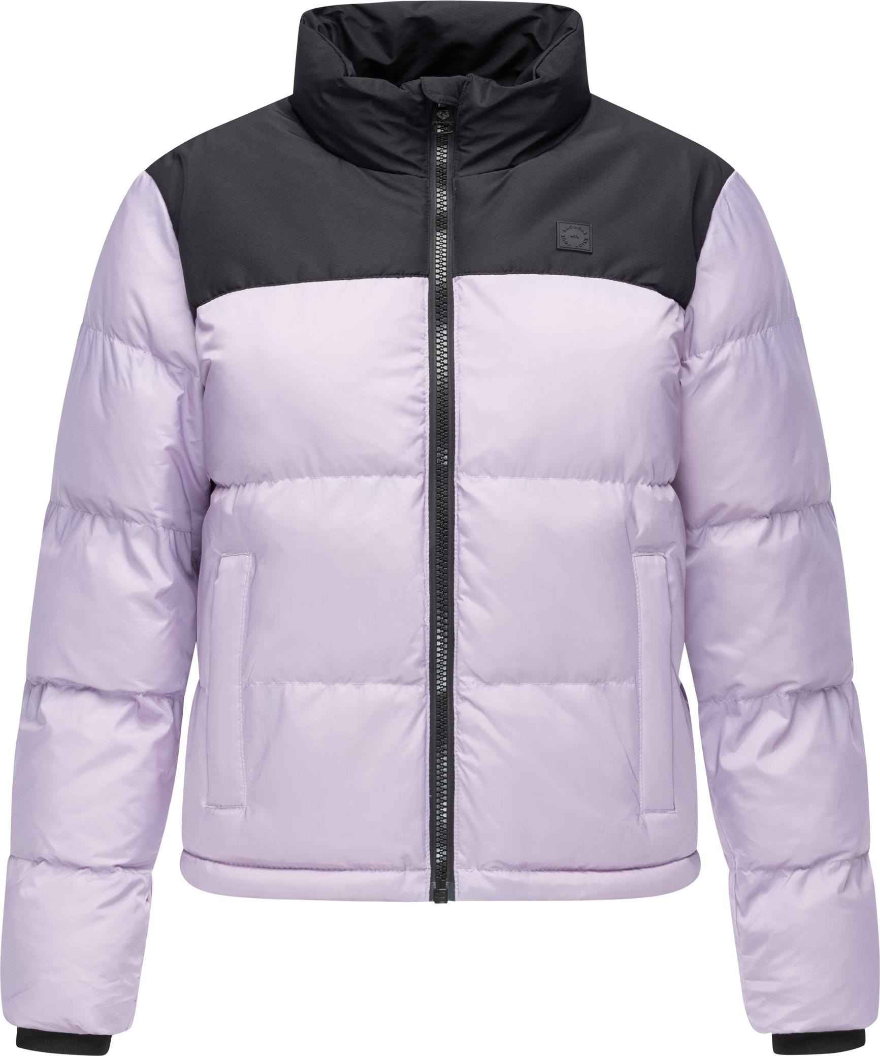Ragwear Steppjacke »Serah«, ohne Kapuze, stylische Damen Winterjacke im Colourblocking-Design