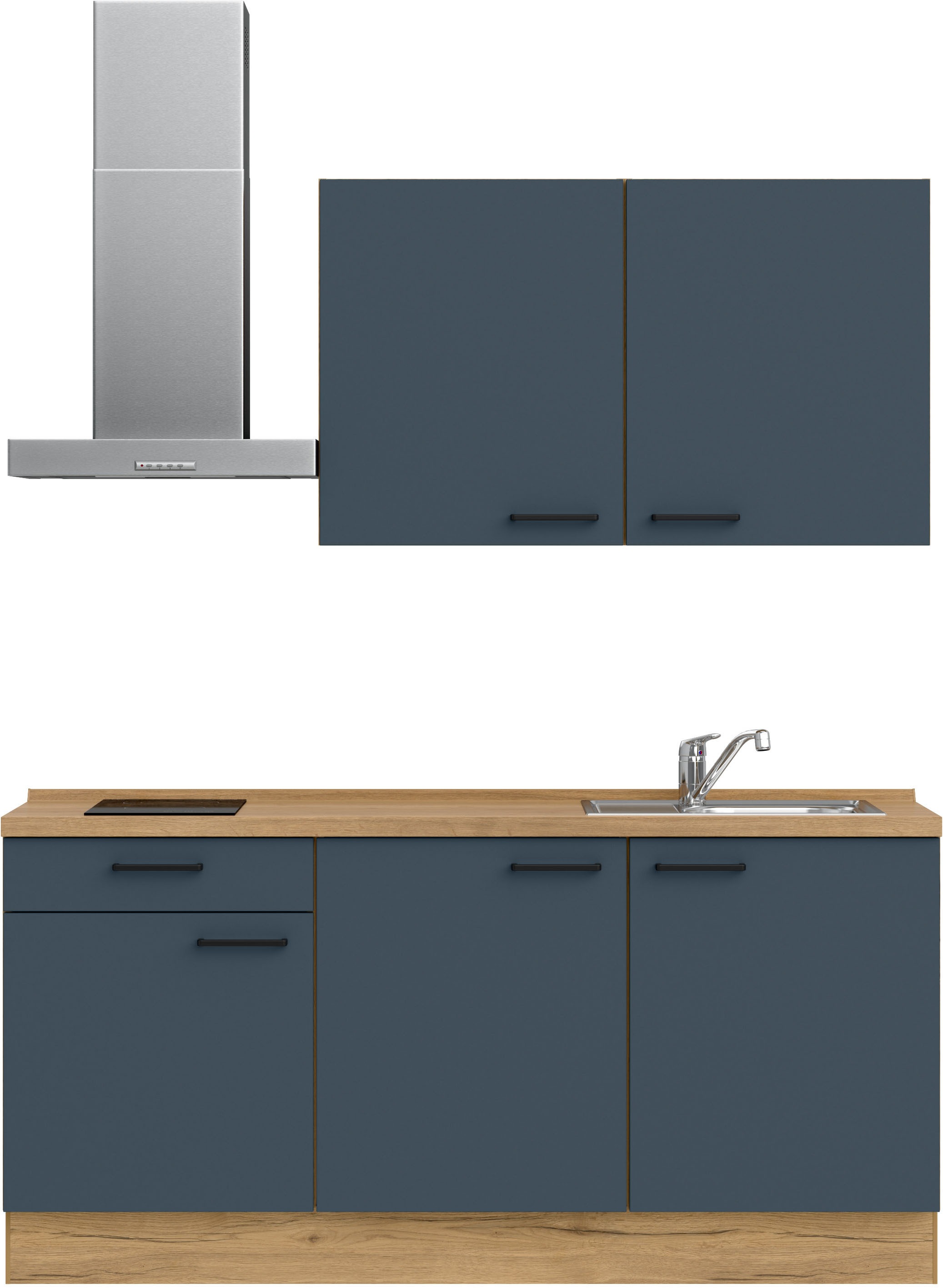 nobilia Küchenzeile ""Easytouch I", NEU: individuell anpassbar mit gratis Profi-Beratung" vormontiert, Breite 180 cm, Ausrichtung wählbar, wahlw. mit E-Geräten