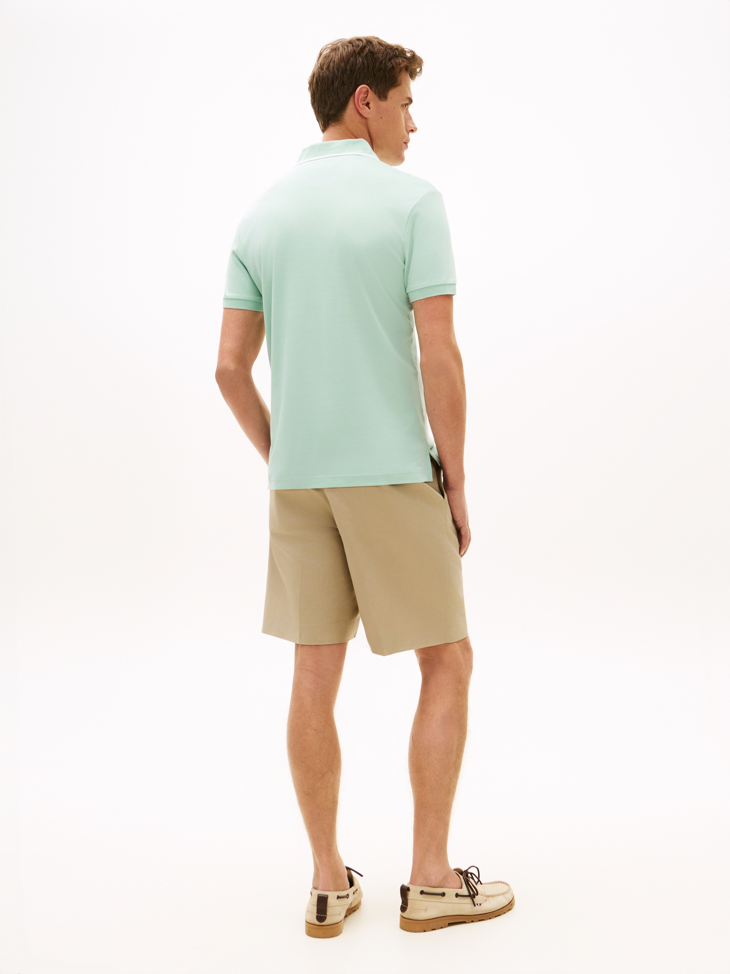 Tommy Hilfiger Poloshirt »LIQUID COTTON TIPPED« Slim fit mit Polokragen