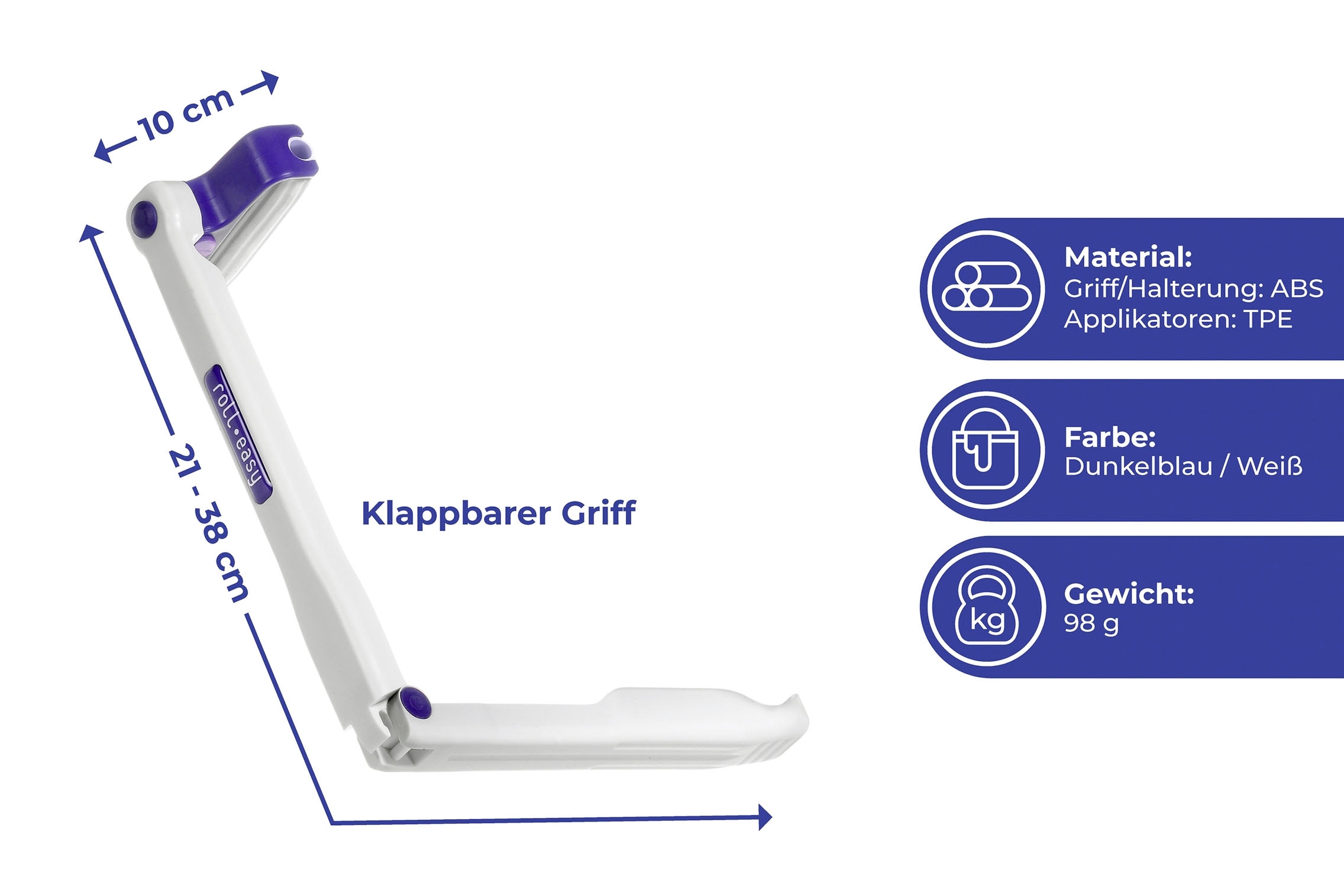 Maximex Rückencremer »mit Teufelskralle-Creme«, (Set, 2 tlg.), 3 verschiedene Applikatoren