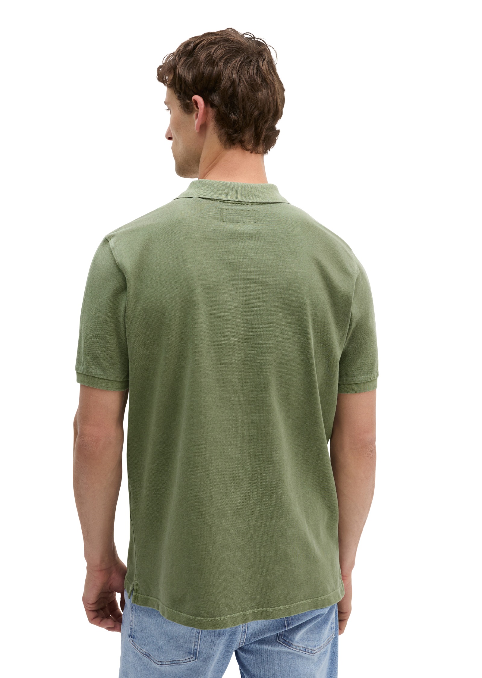 Marc O'Polo Poloshirt Piqué regular garment-dyed aus Bio-Baumwolle