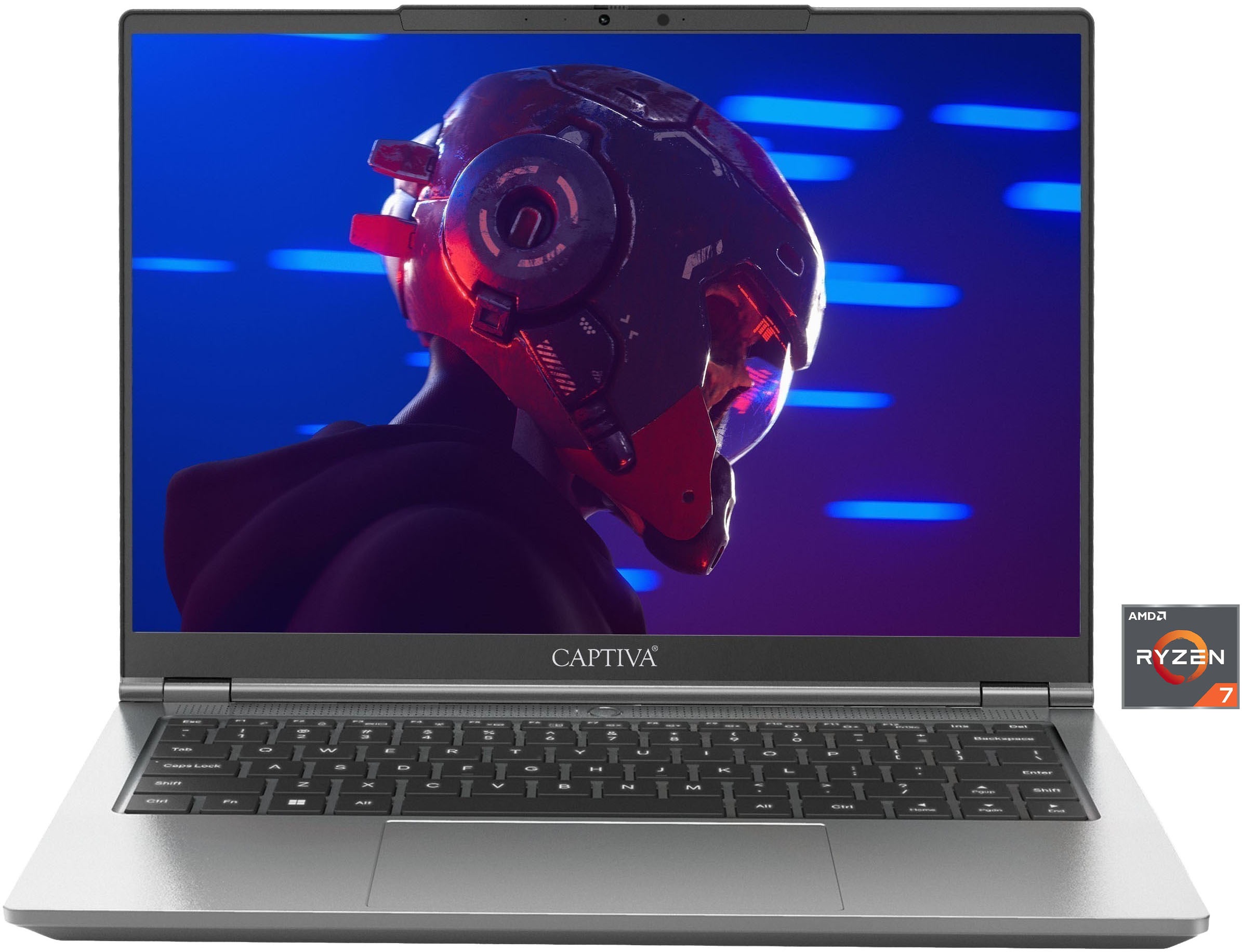 CAPTIVA Business-Notebook »Business/Office I10-1354GE« 35,6 cm / 14 ″ AMD Ryzen 7 Radeon 780M 2.000 GB SSD