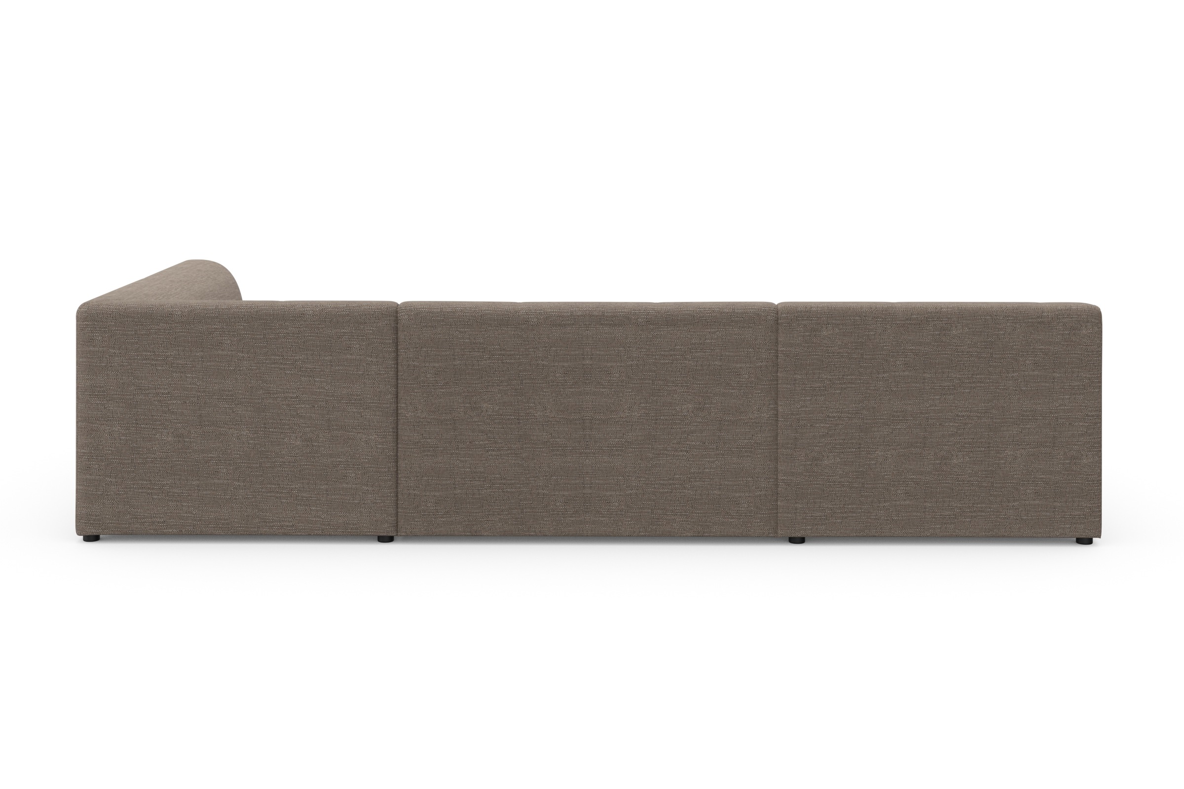 DOMO collection Wohnlandschaft »Topper, elegant und zeitlos, komfortabel, U-Form«, wahlweise mit Bettfunktion