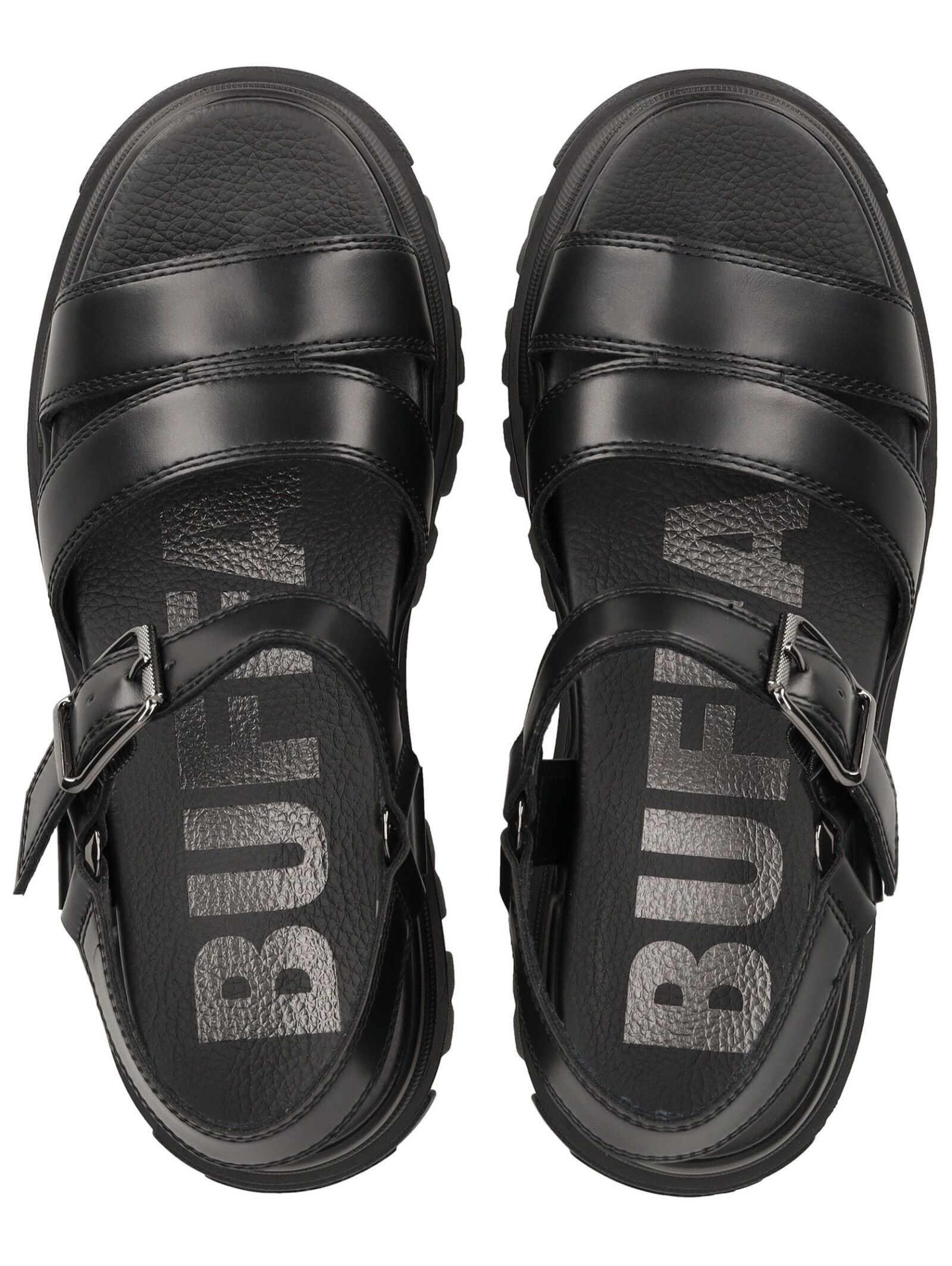 Buffalo Riemchensandale »Buffalo Sandalen Lederimitat«