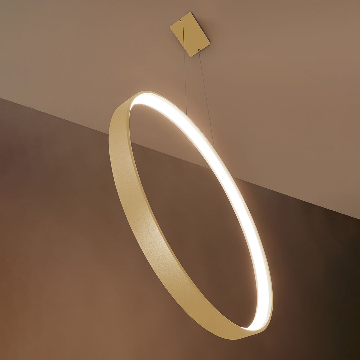 SOLLUX lighting Hängeleuchte »RIO«, 1 flammig, Leuchtmittel LED-Modul | LED fest integriert, Verteiltes Licht