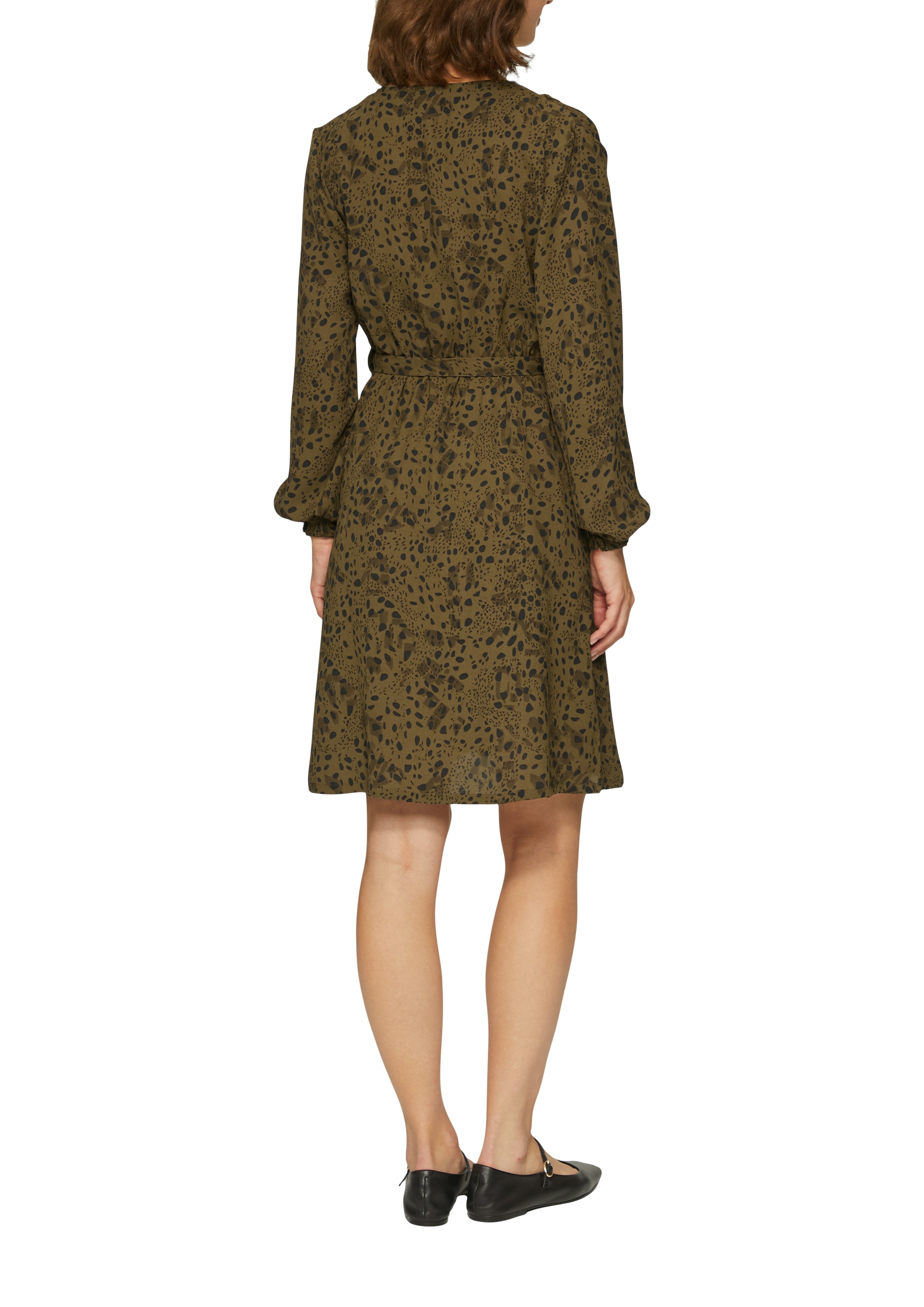 QS Sommerkleid, mit All-Over Print