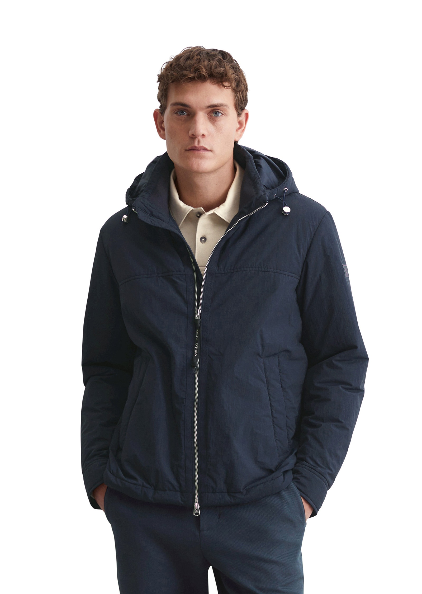 Marc O'Polo Outdoorjacke »aus wasserabweisendem re...