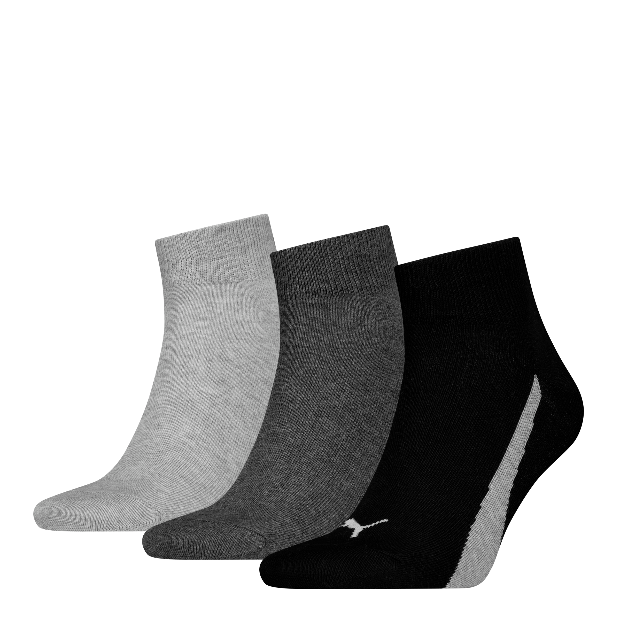 PUMA Kurzsocken "PUMA UNISEX LIFESTYLE QUARTER 3P" 3 Paar, 3 Paar tlg. mit günstig online kaufen