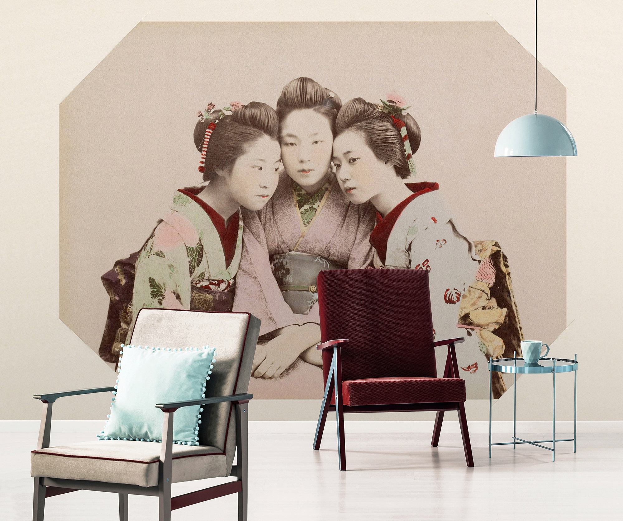 living walls Fototapete "Walls by Patel Kyoto" glatt Vlies günstig online kaufen
