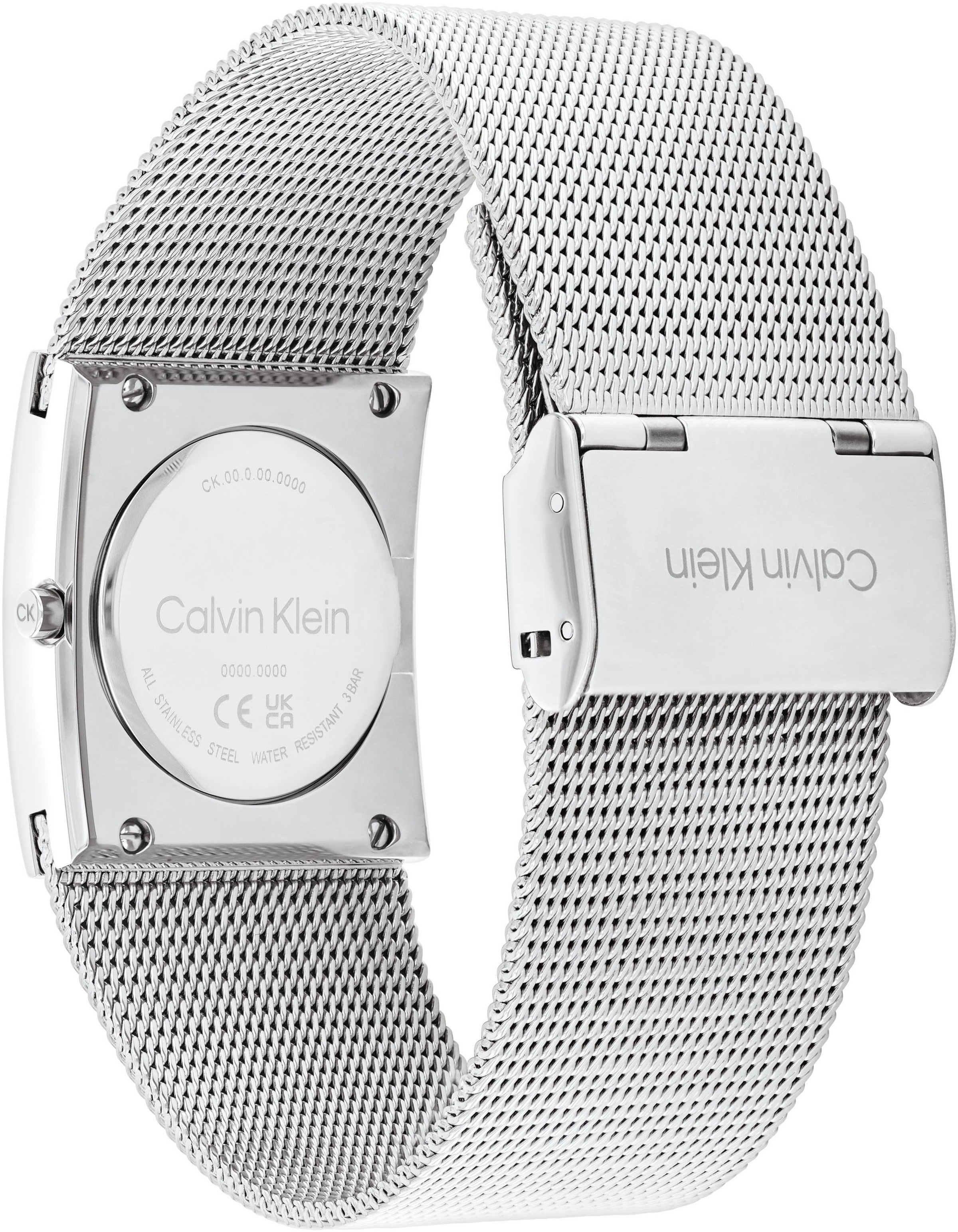 Calvin Klein Quarzuhr »CK PULSE«, Armbanduhr, Damenuhr, analog, Edelstahlarmband