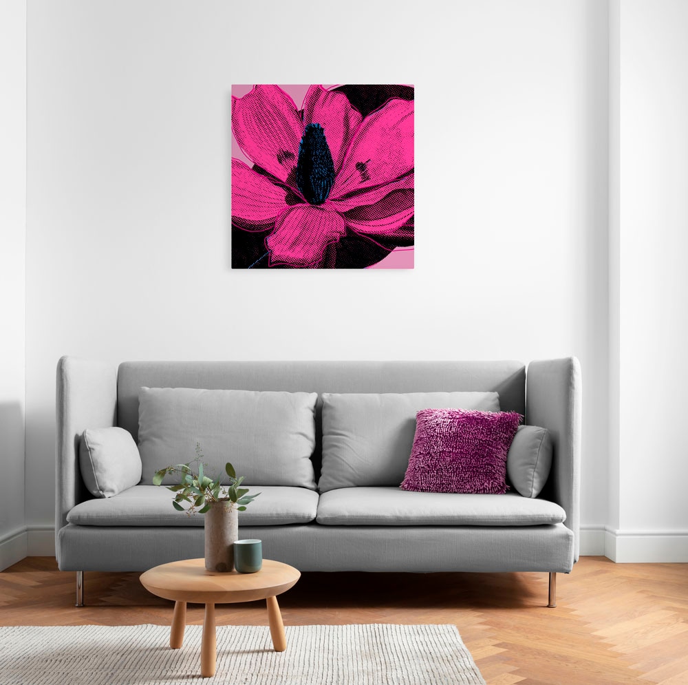 Komar Leinwandbild "Pink Fusion - Größe 60 x 60 cm", Natur, (1 St.), Keilra günstig online kaufen