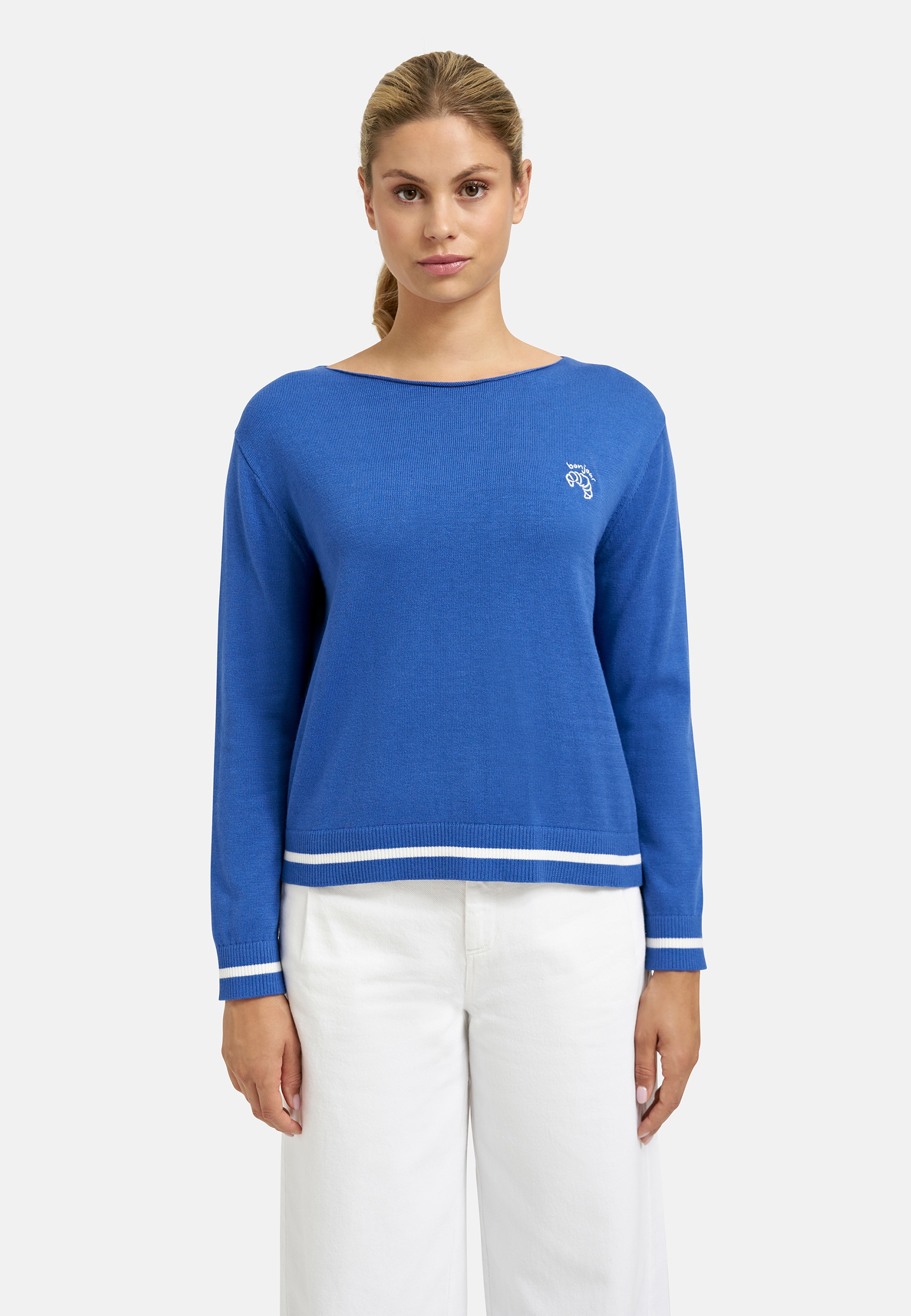 Smith & Soul Rundhalspullover mit U-Boot-Ausschnitt