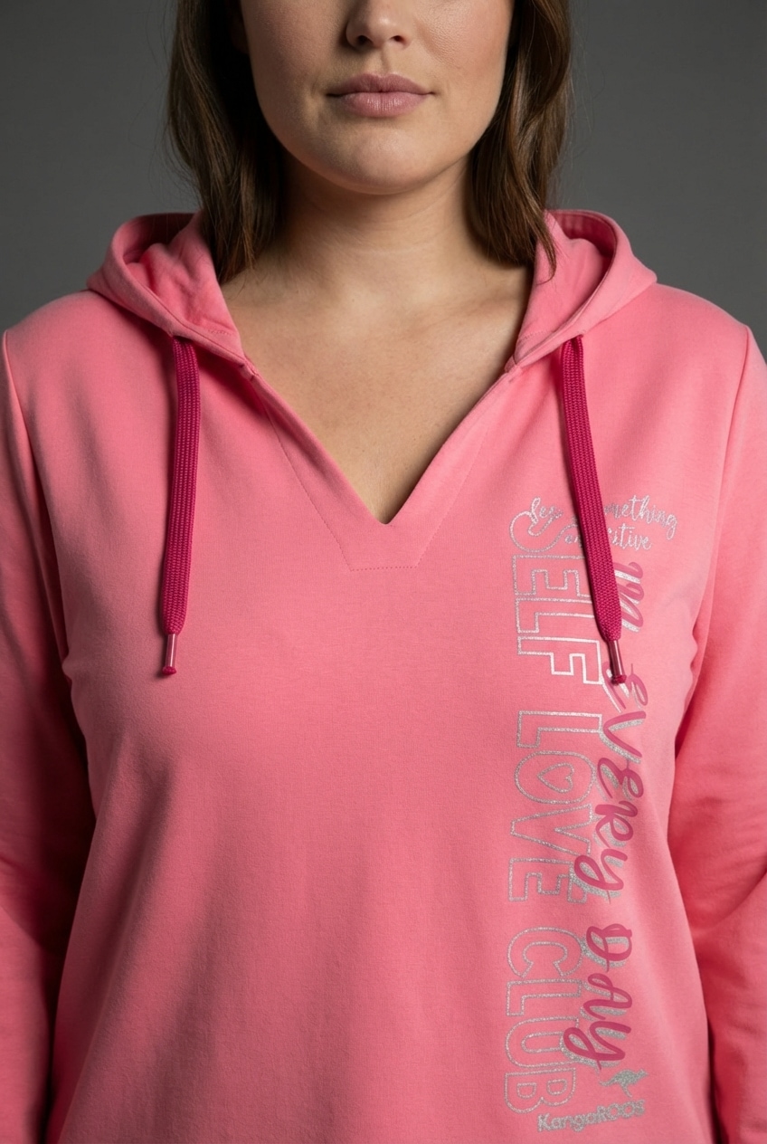 KangaROOS Hooded Sweatshirt Pink Size 48/50 6