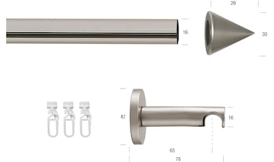 Gardinenstange »SEFRA«, 1 läufig-läufig, Wunschmaßlänge