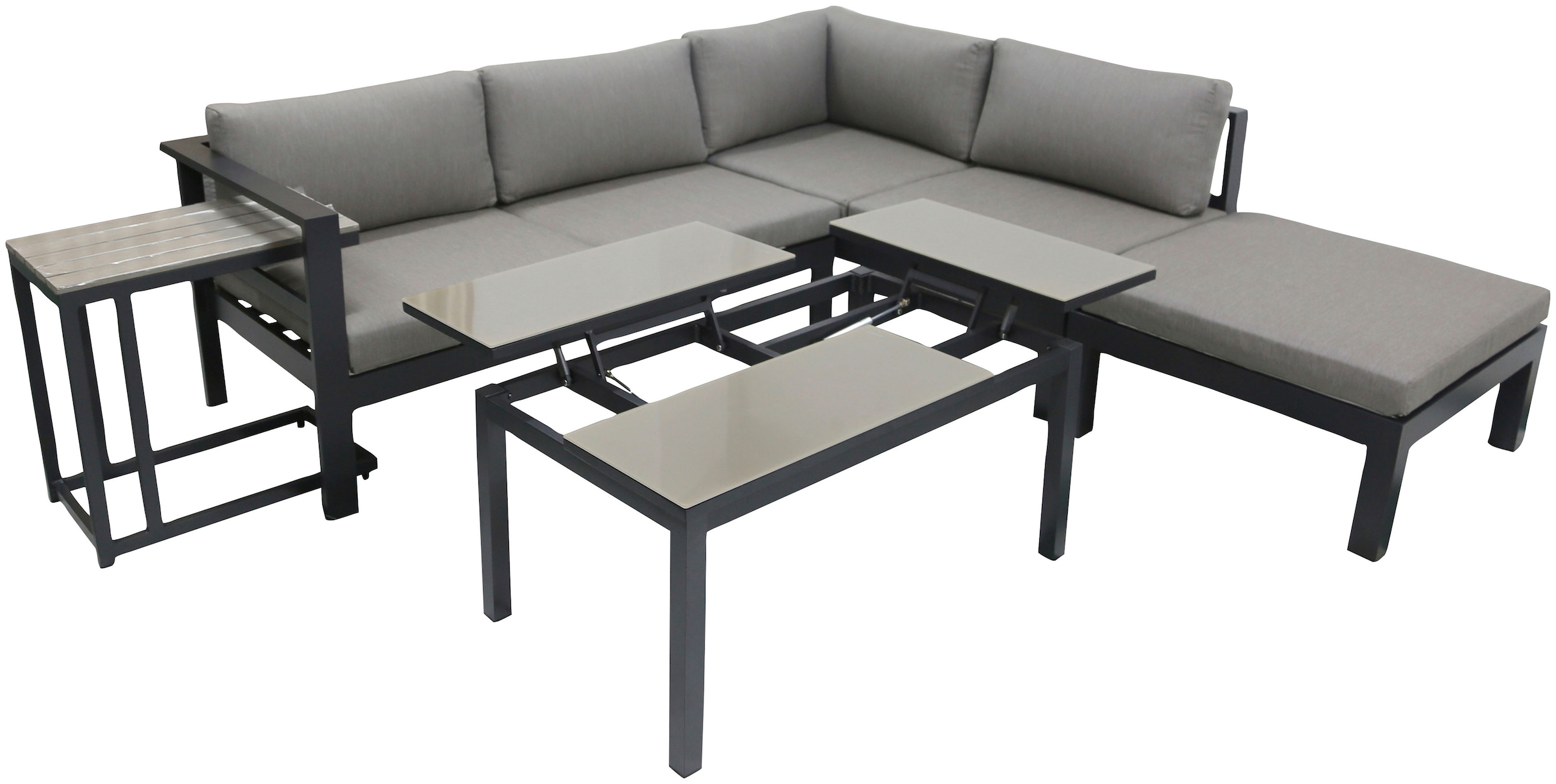 Garden Pleasure Gartenlounge-Set "MIRANDA", (5 tlg.) günstig online kaufen