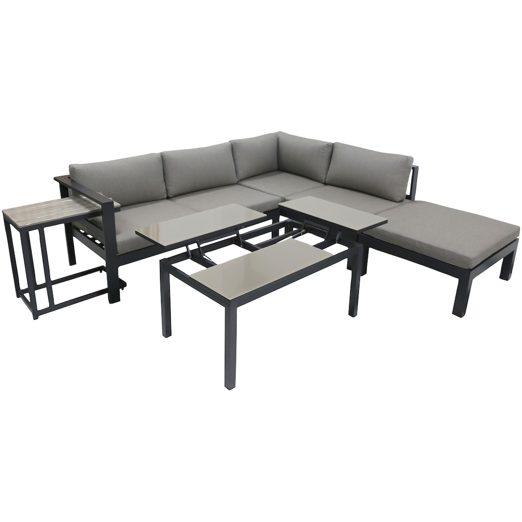 Garden Pleasure Gartenlounge-Set »MIRANDA«, (5 tlg.)