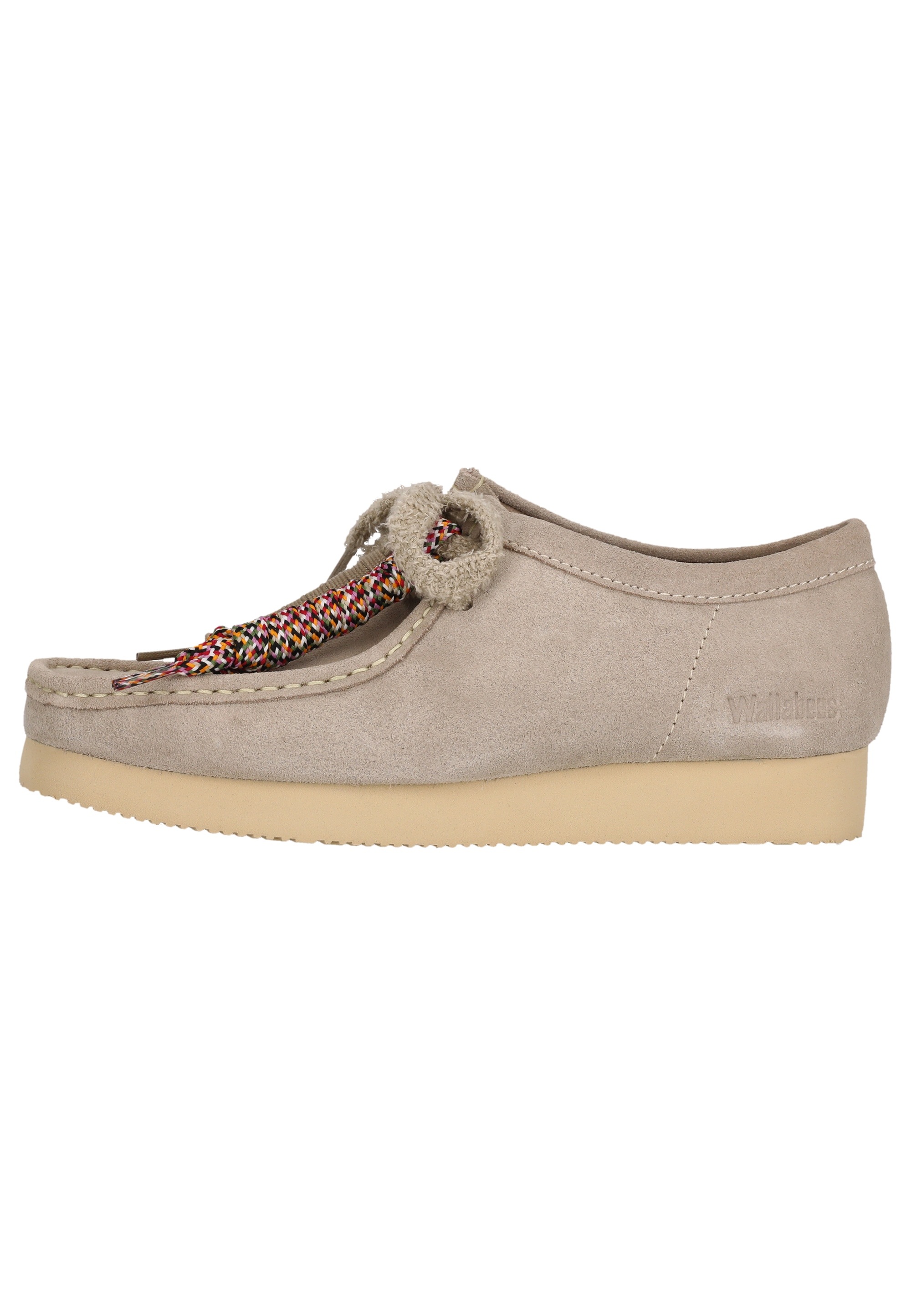 Clarks Schnürschuh "Wallabee" mit subtilen Nähten günstig online kaufen