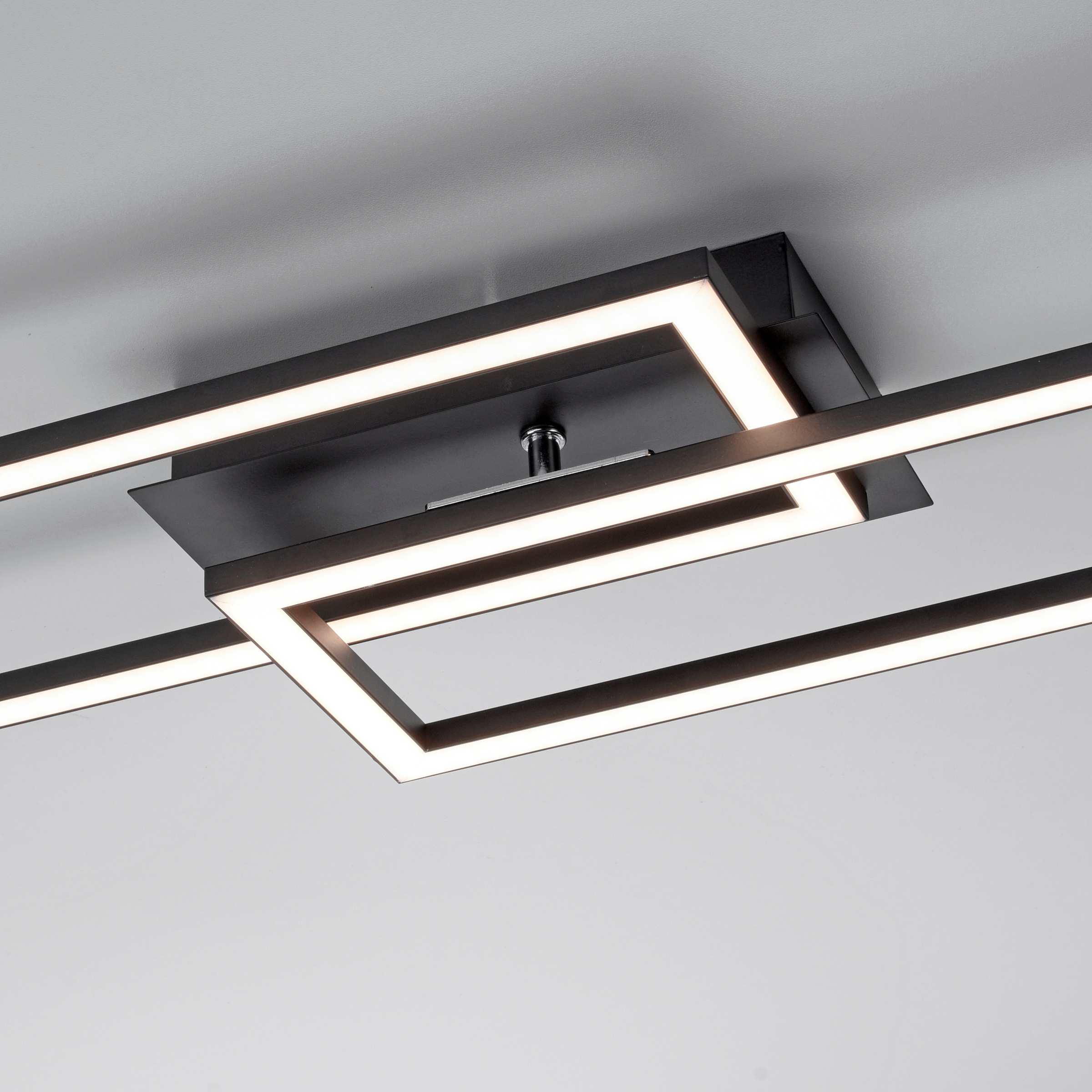 JUST LIGHT Deckenleuchte »IVEN«, 1 flammig, Leuchtmittel LED-Board | LED fest integriert, LED, dimmbar, Switchmo, Memory, nach Trennung vom Netz