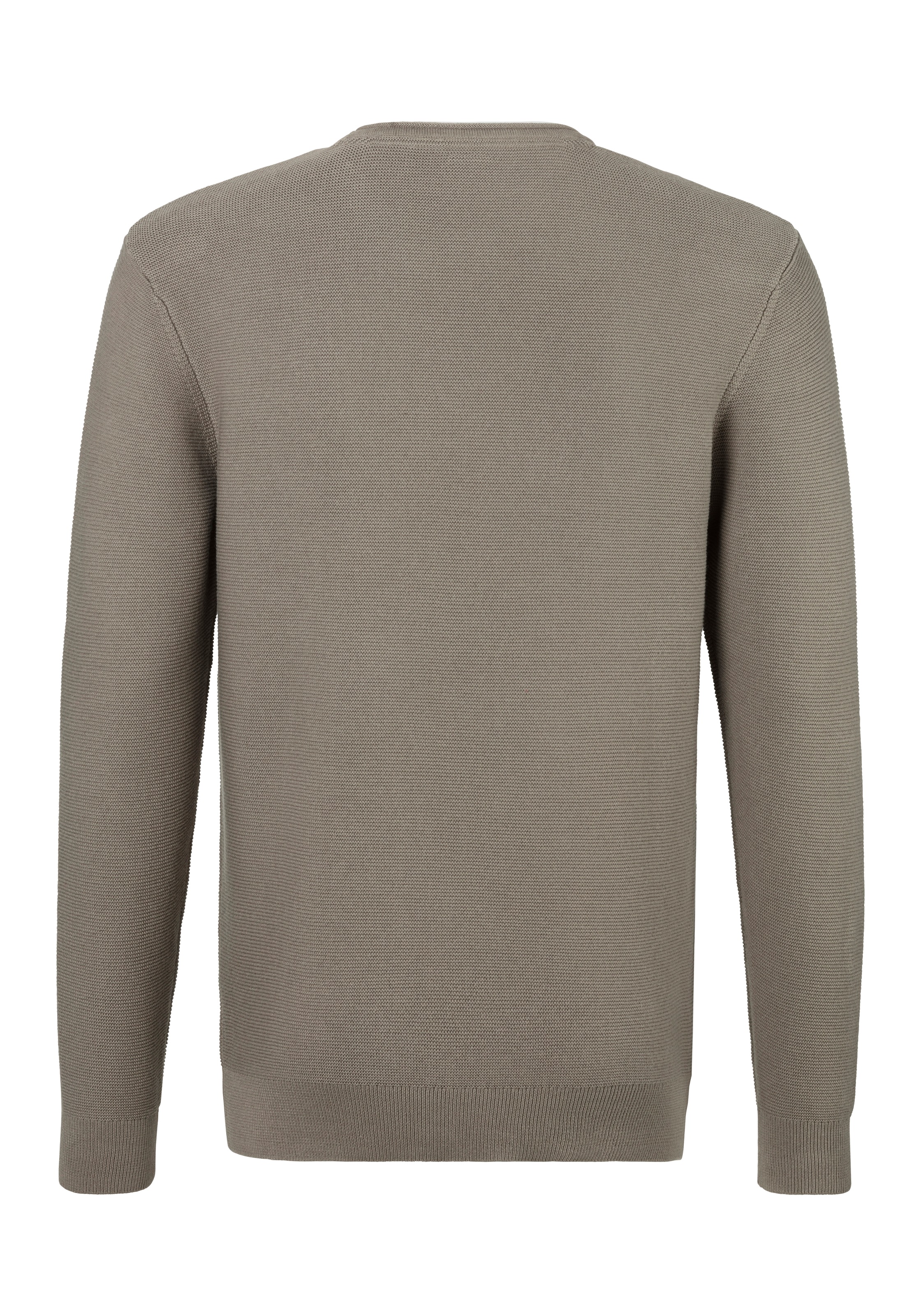 Thumbnail - AUTHENTIC LE JOGGER Strickpullover mit Double-Layer Optik, Pullover aus reiner Baumwolle