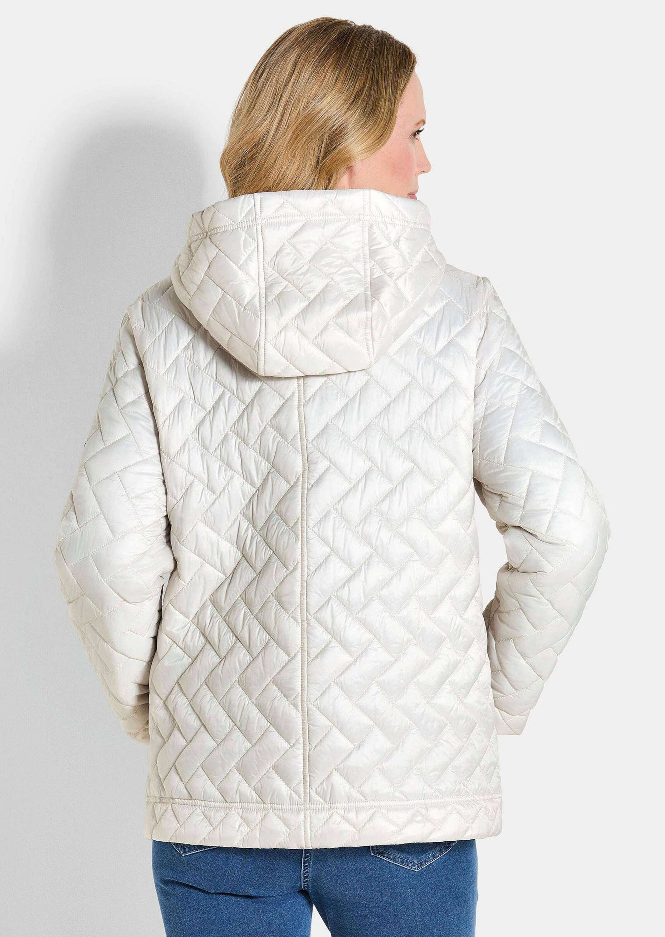 GOLDNER Kurzjacke »Leichte Steppjacke mit Kapuze«