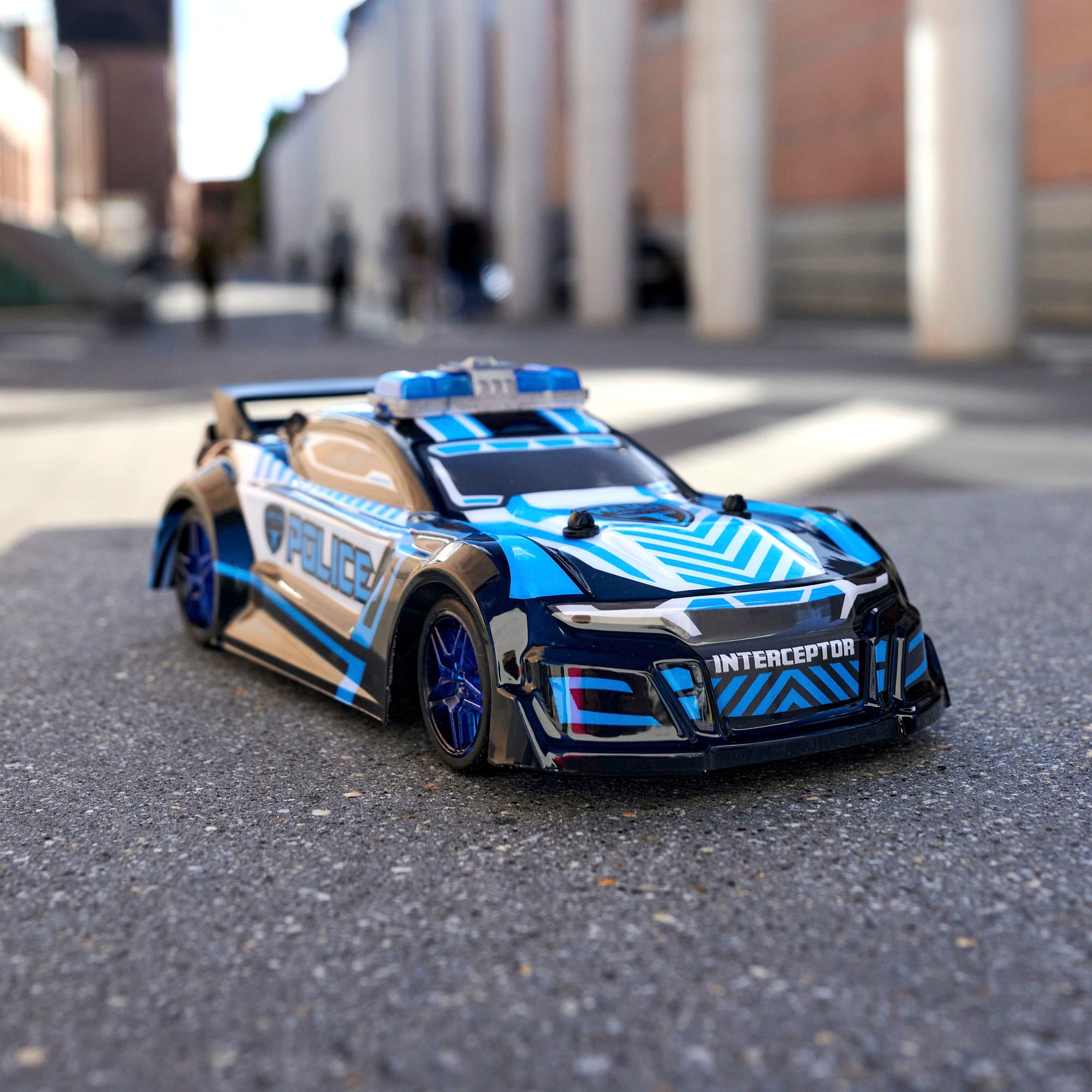 Dickie Toys RC-Auto »Police Interceptor«, mit Licht und Sound