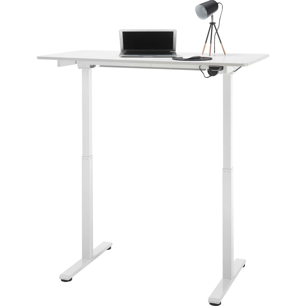 MCA furniture Schreibtisch »Nakuru«, elektrisch höhenverstellbar von 72-122 cm, Breite 120 cm