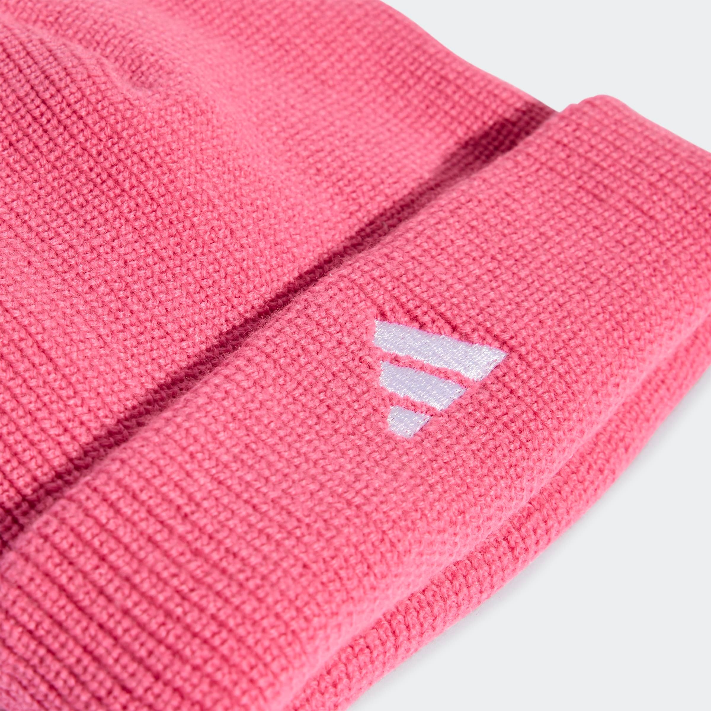 Beanie ADIDAS SPORTSWEAR "K BEANIE", Jungen, pink (pink fusion), Obermaterial: 100% Polyacryl, Mützen Beanie 2