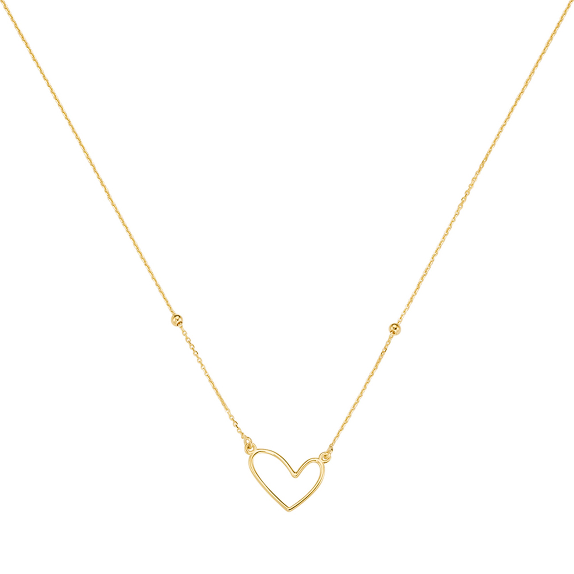 Luigi Merano Collier »Herz Mittelteil, Gold 585«