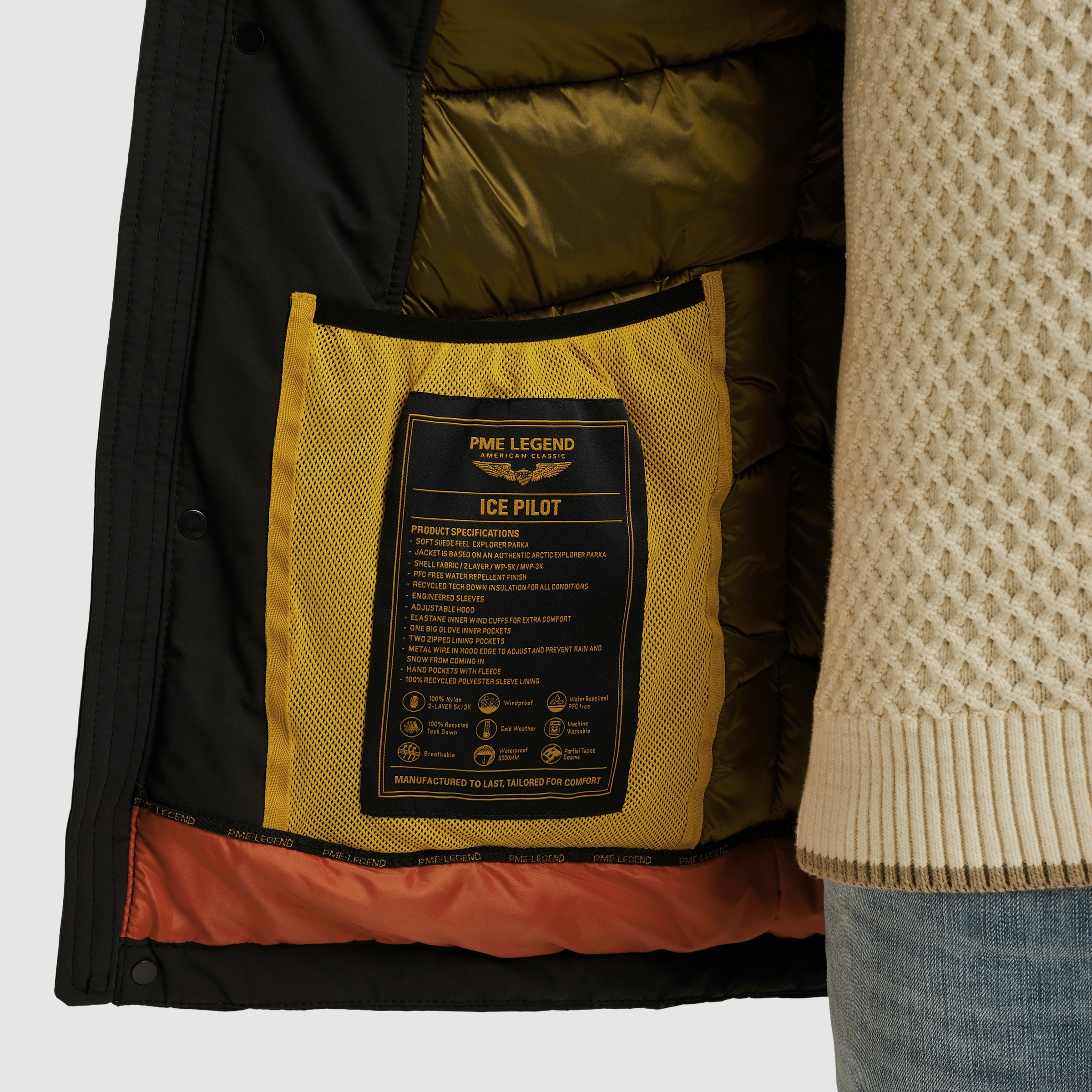 PME LEGEND Parka mit Kapuze mit Kapuze