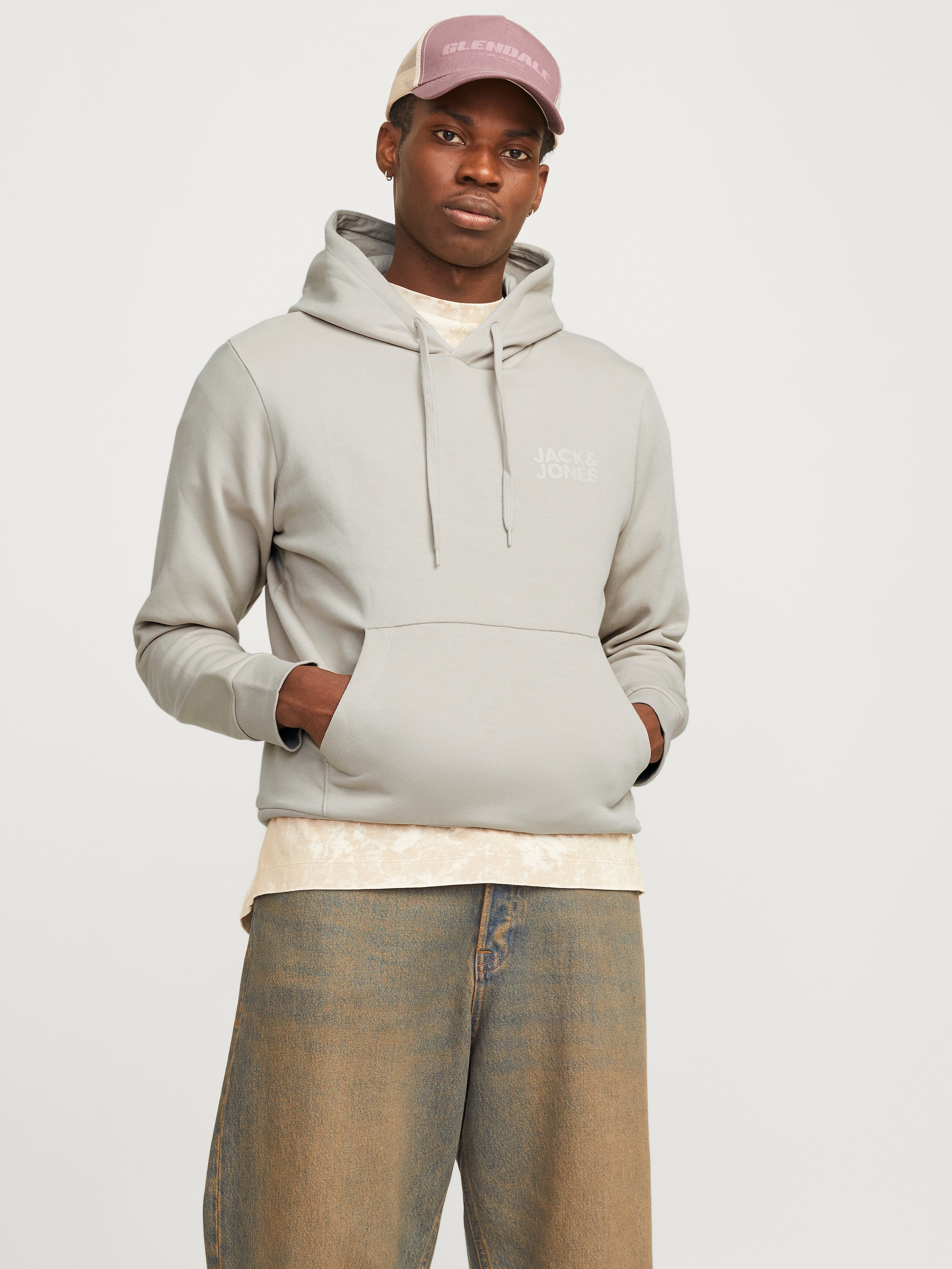 Jack & Jones Kapuzensweatshirt "JJECORP LOGO SWEAT HOOD NOOS", Baumwollmisc günstig online kaufen