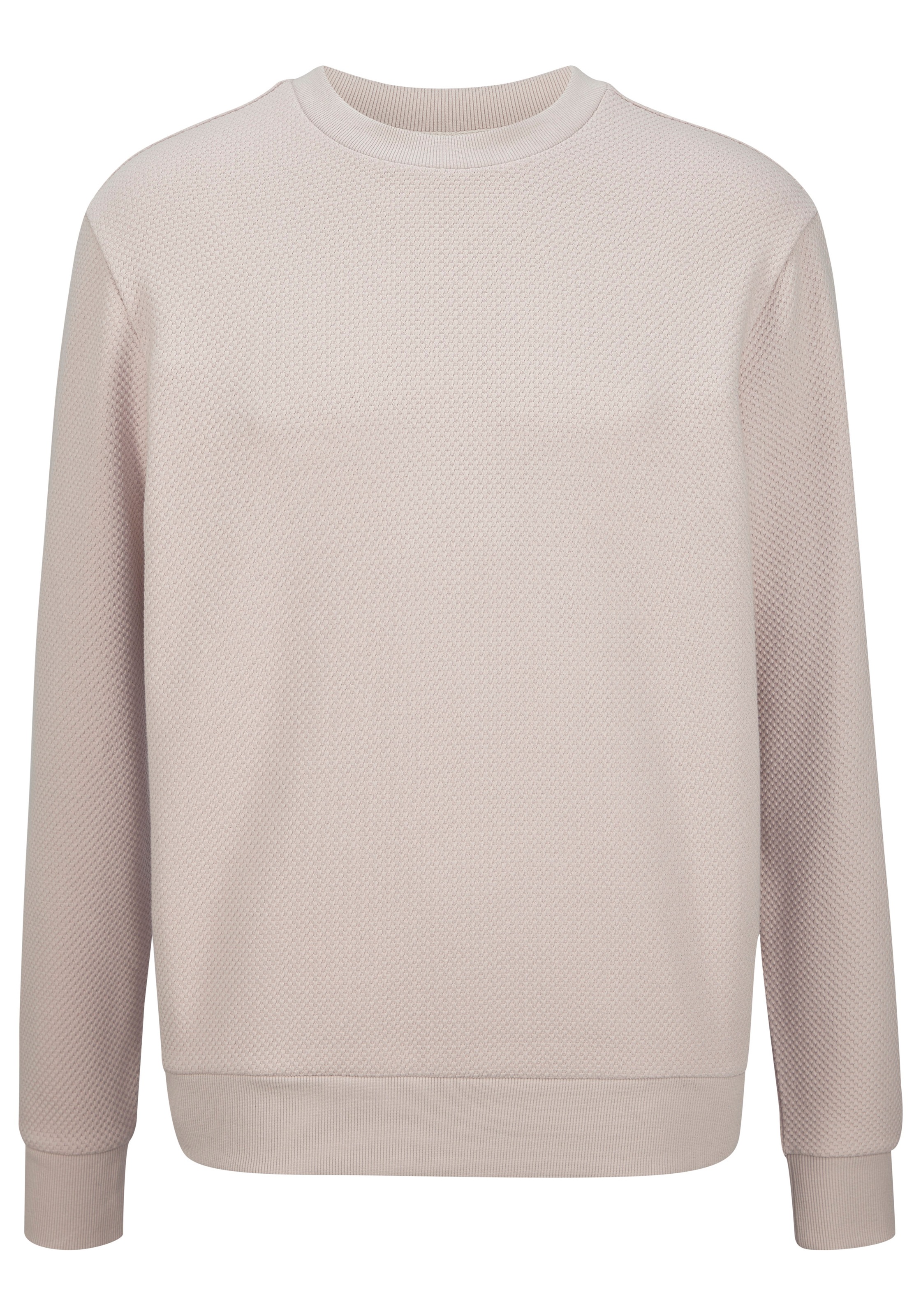 John Devin Sweatshirt "aus Struktur-Qualität" günstig online kaufen