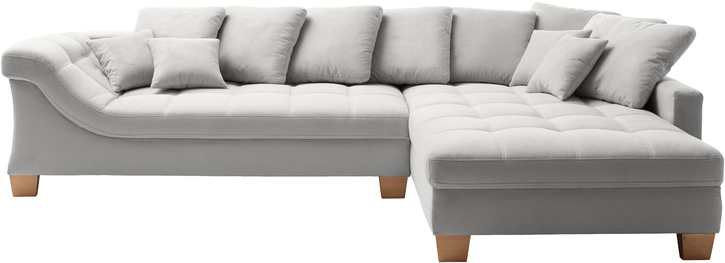 Mr. Couch Ecksofa »Bologna, L-Form, mit Kaltschaum«, bis 140 kg pro Sitzplatz belastbar