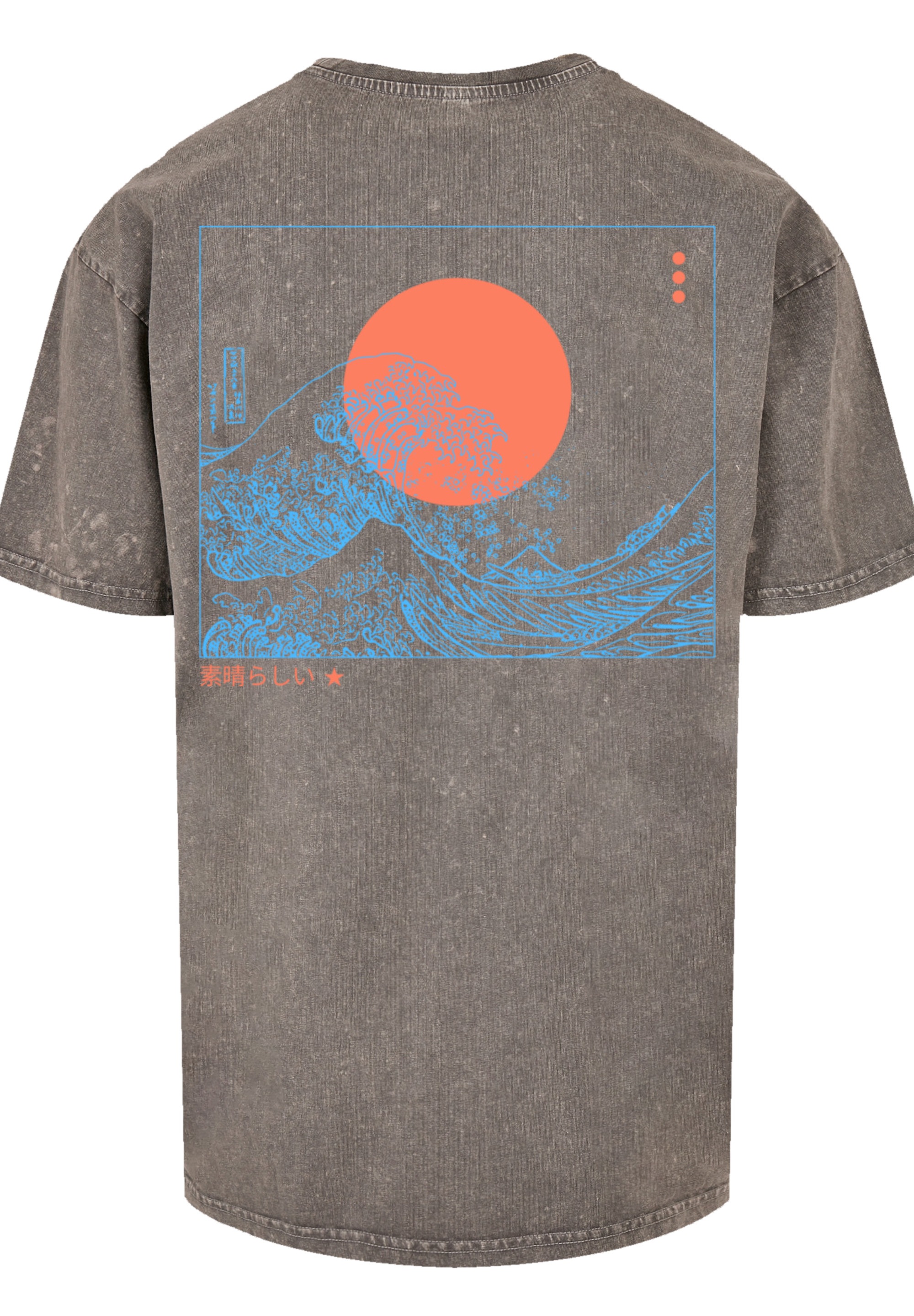 F4NT4STIC T-Shirt »Kanagawa Welle«, Print