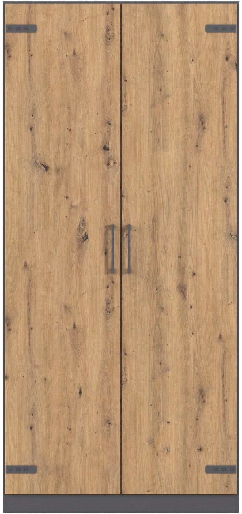 rauch Drehtürenschrank »Kleiderschrank Jugendzimmer Kinderzimmer Stauraum Topseller Holmes« Breite 91/Höhe 197/Tiefe 54cm - Industrial Style - MADE IN GERMANY