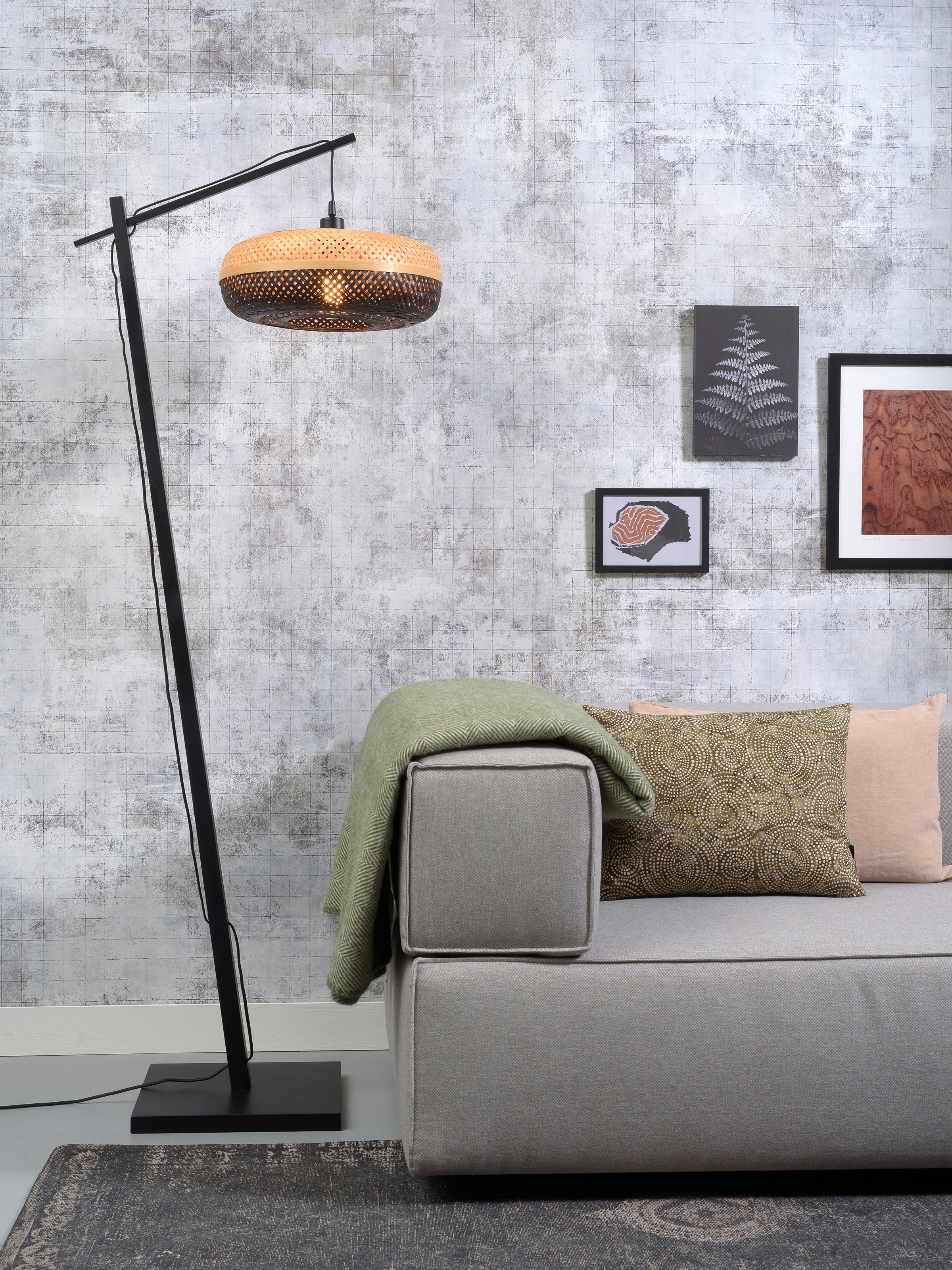 GOOD&MOJO Stehlampe »Palawan«, Leuchtmittel E27 | ohne Leuchtmittel