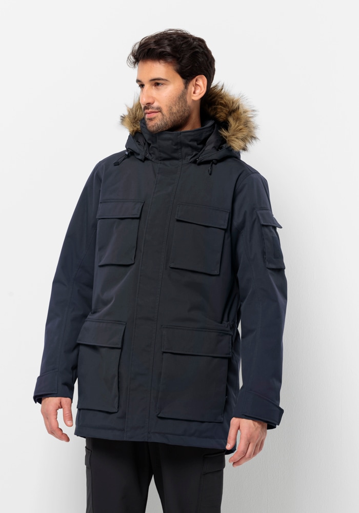 Jack Wolfskin Parka "GLACIER CANYON PARKA", mit Kapuze