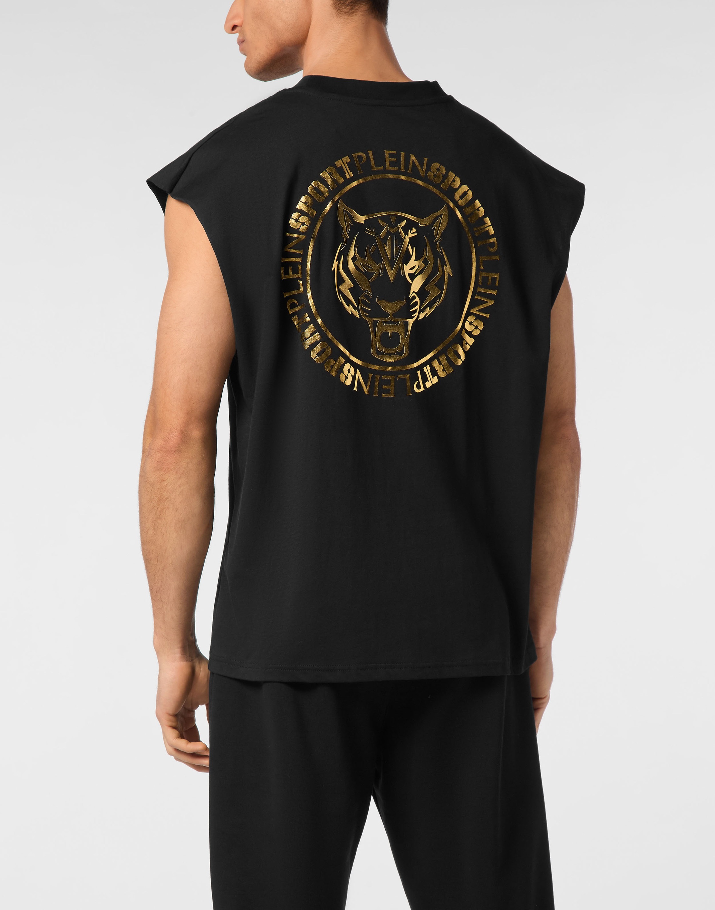 PLEIN SPORT T-Shirt "Tanktop T-shirt Label" günstig online kaufen