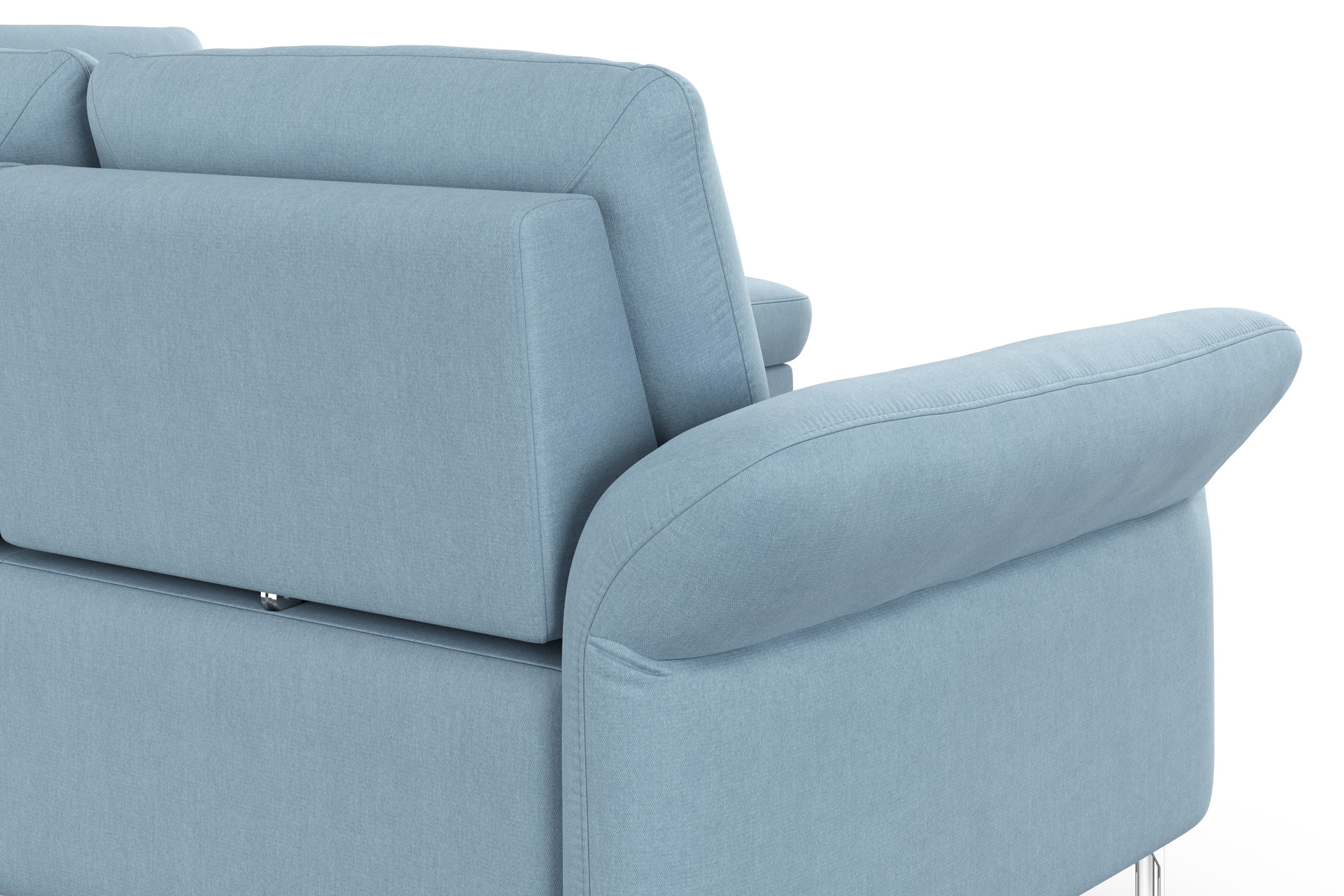 INOSIGN Ecksofa »Palm Beach L-Form«, Federkern, mit Sitztiefenverstellung, wahlweise mit Bettfunktion
