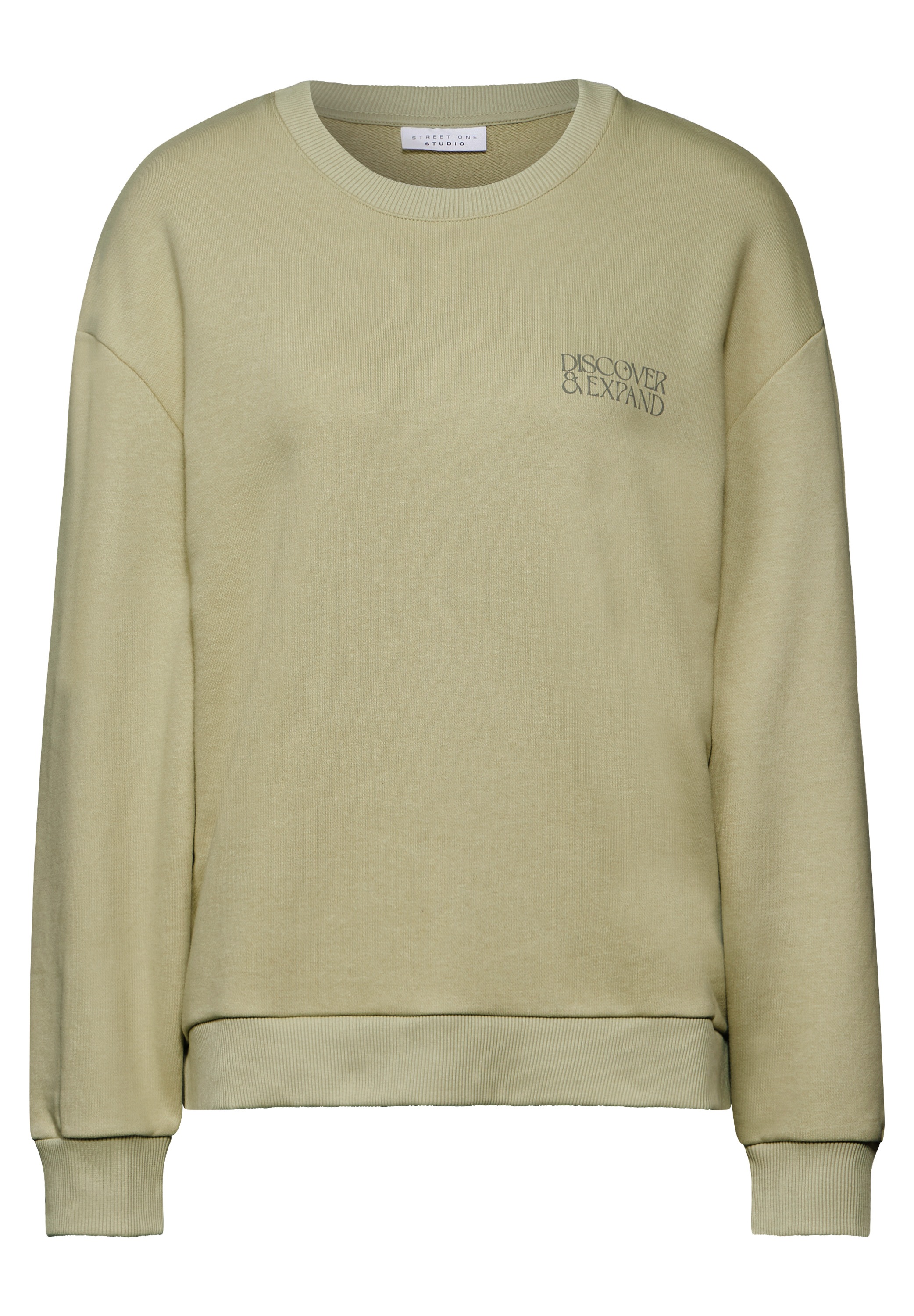 STREET ONE STUDIO Sweatshirt, im soften Baumwoll-Mix