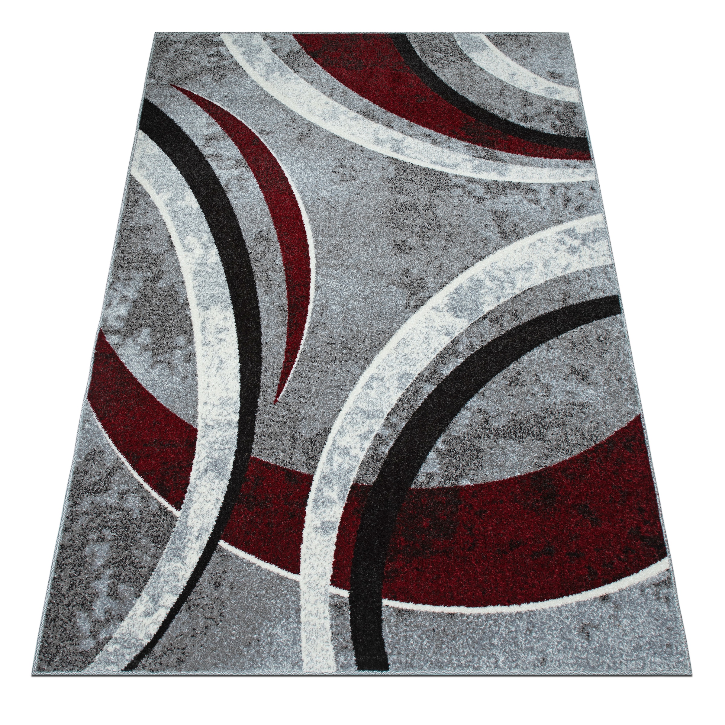OTTO home Teppich »Flow, geometrisches Design« rechteckig 9 mm Höhe grafisch, abstrakt, elegant, Wohnzimmer, Schlafzimmer