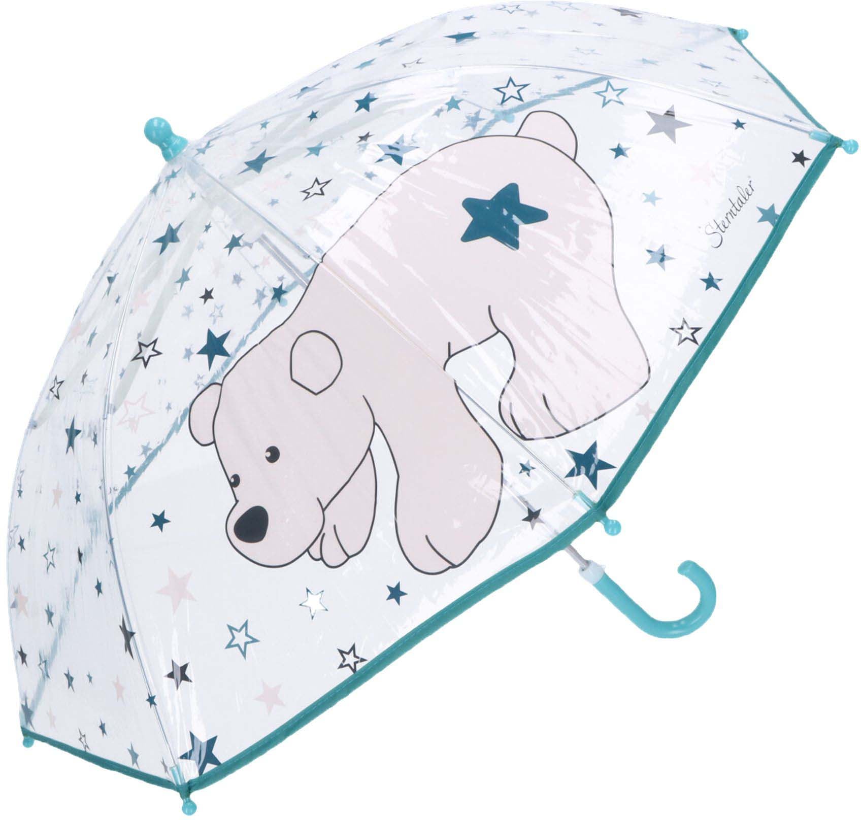 Sterntaler® Stockregenschirm »Eisbär | BAUR Sterne«, für Kinder Elia