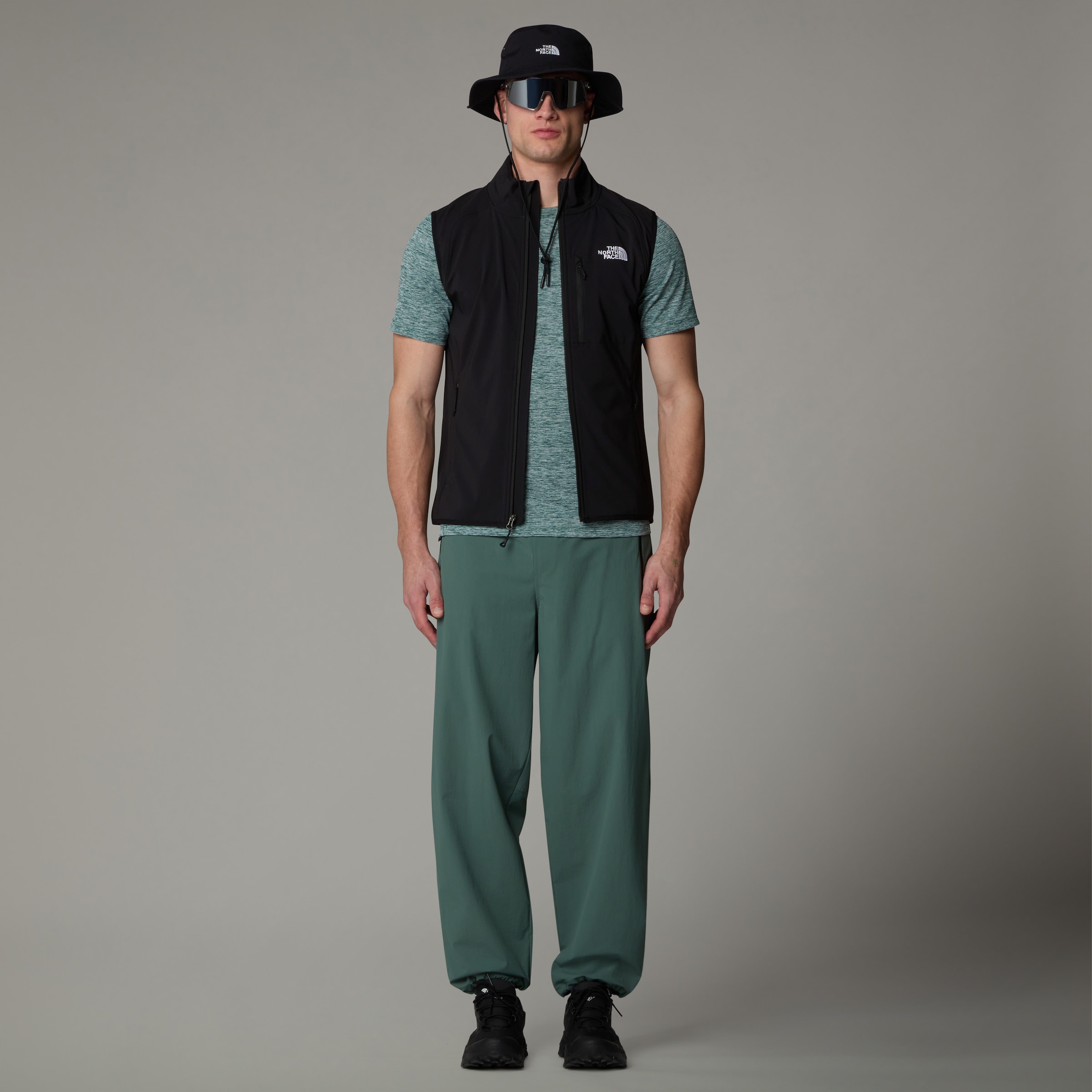 The North Face Softshellweste »Nimble Weste für Herren«, (1 tlg.)