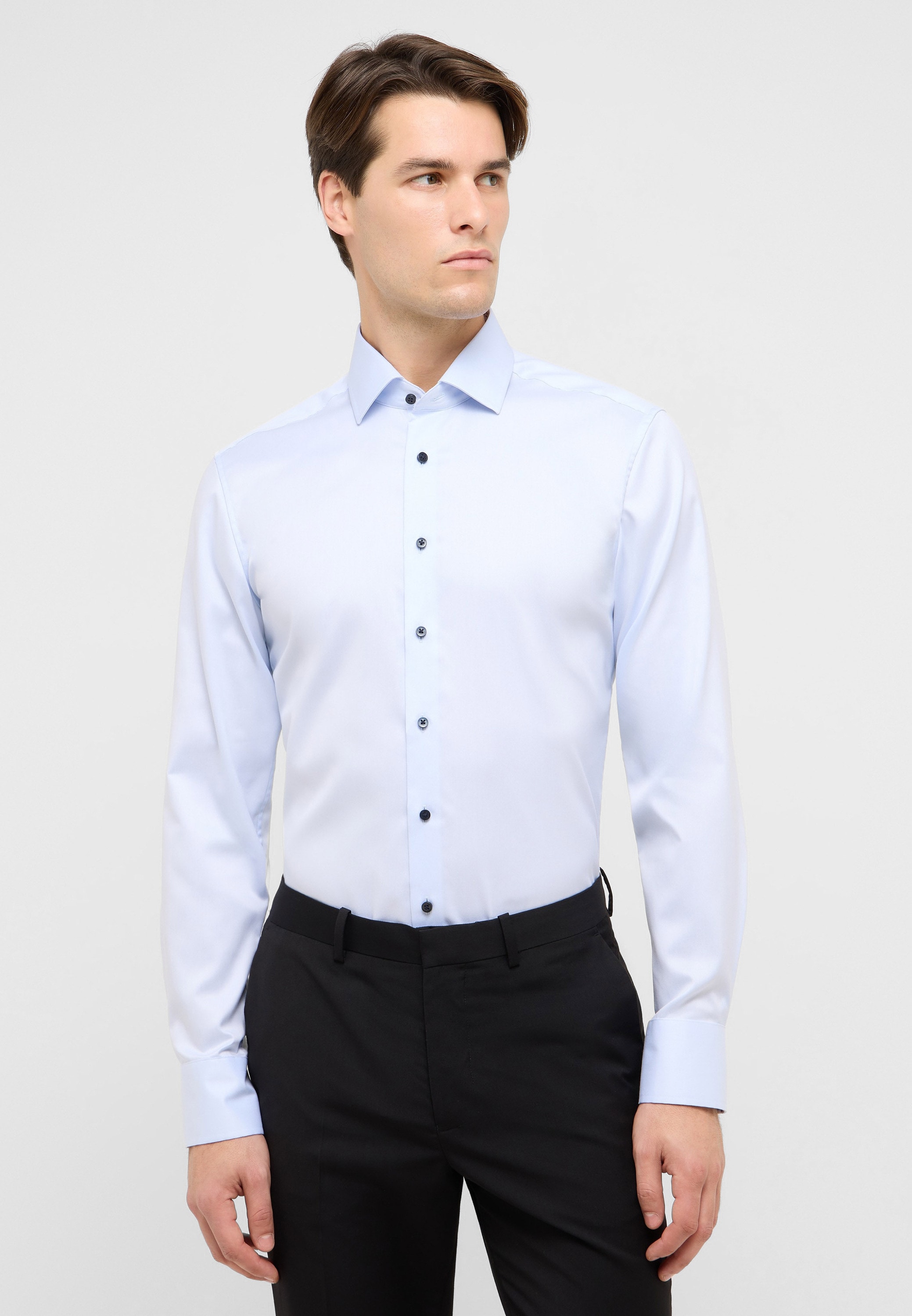 Eterna Langarmhemd "SLIM FIT" NON IRON (bügelfrei) günstig online kaufen